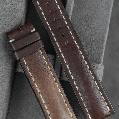 Breitling Lederarmband 22mm Braun