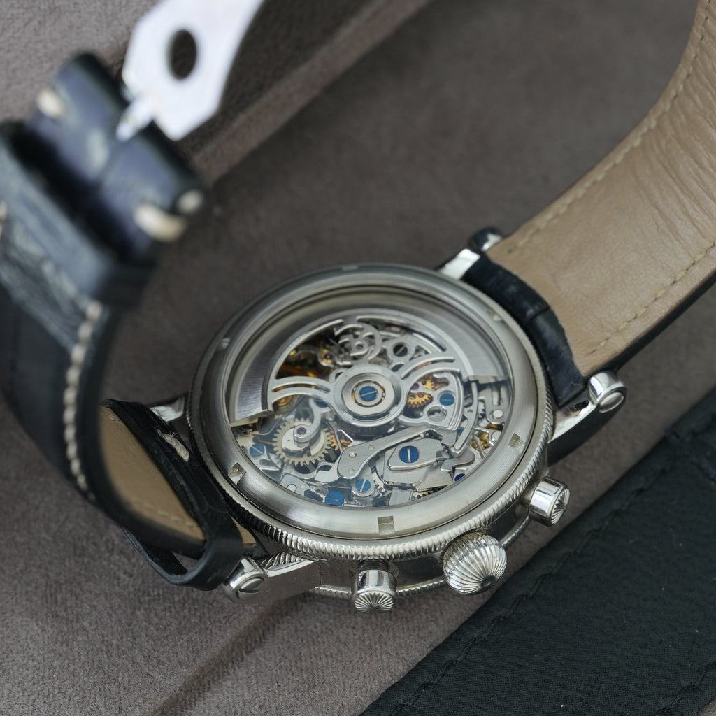 Chronoswiss Opus Skeleton 38mm Ref. CH7523sbl 'Rare Blue Dial'