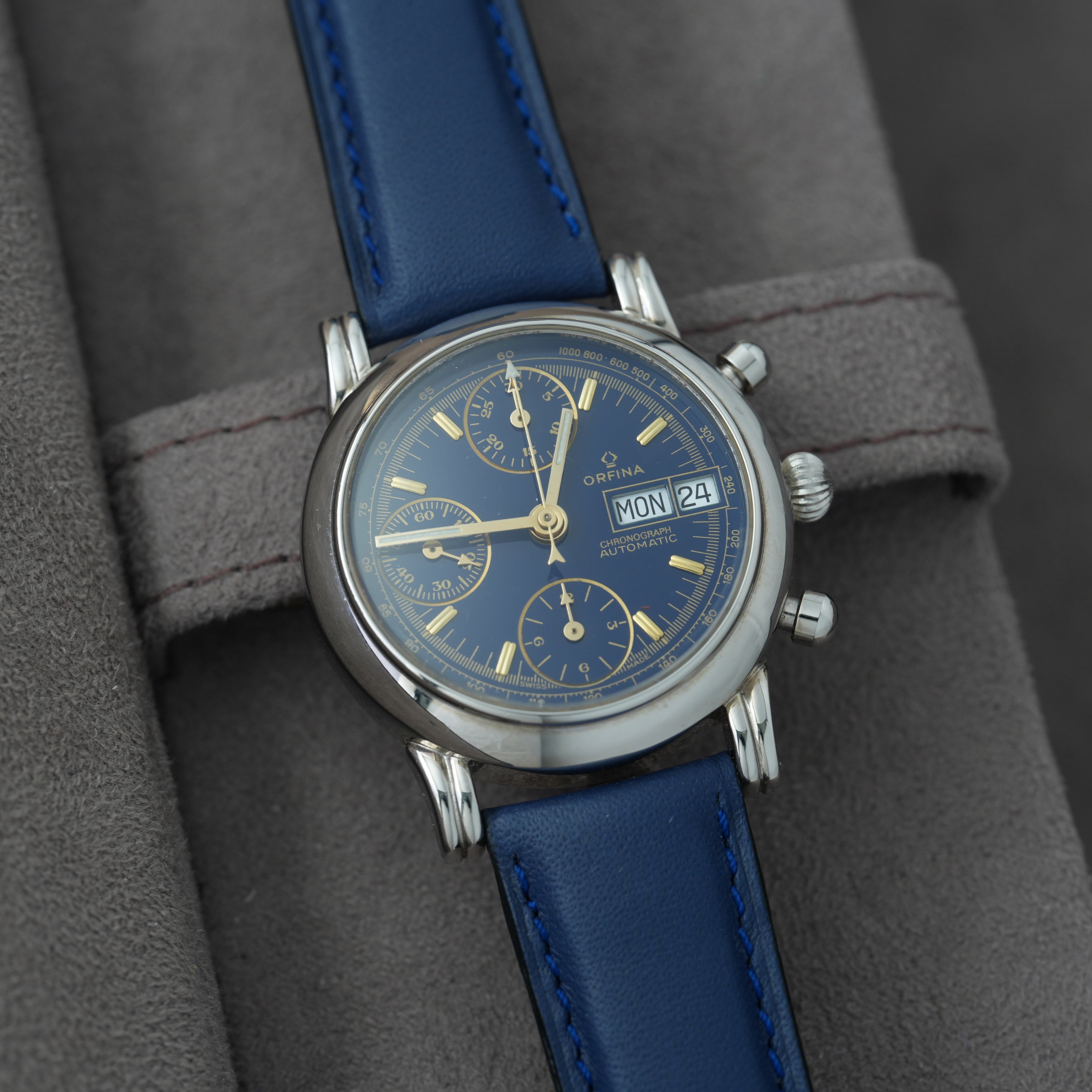 Orfina Chronograph 36mm Valjoux 7750