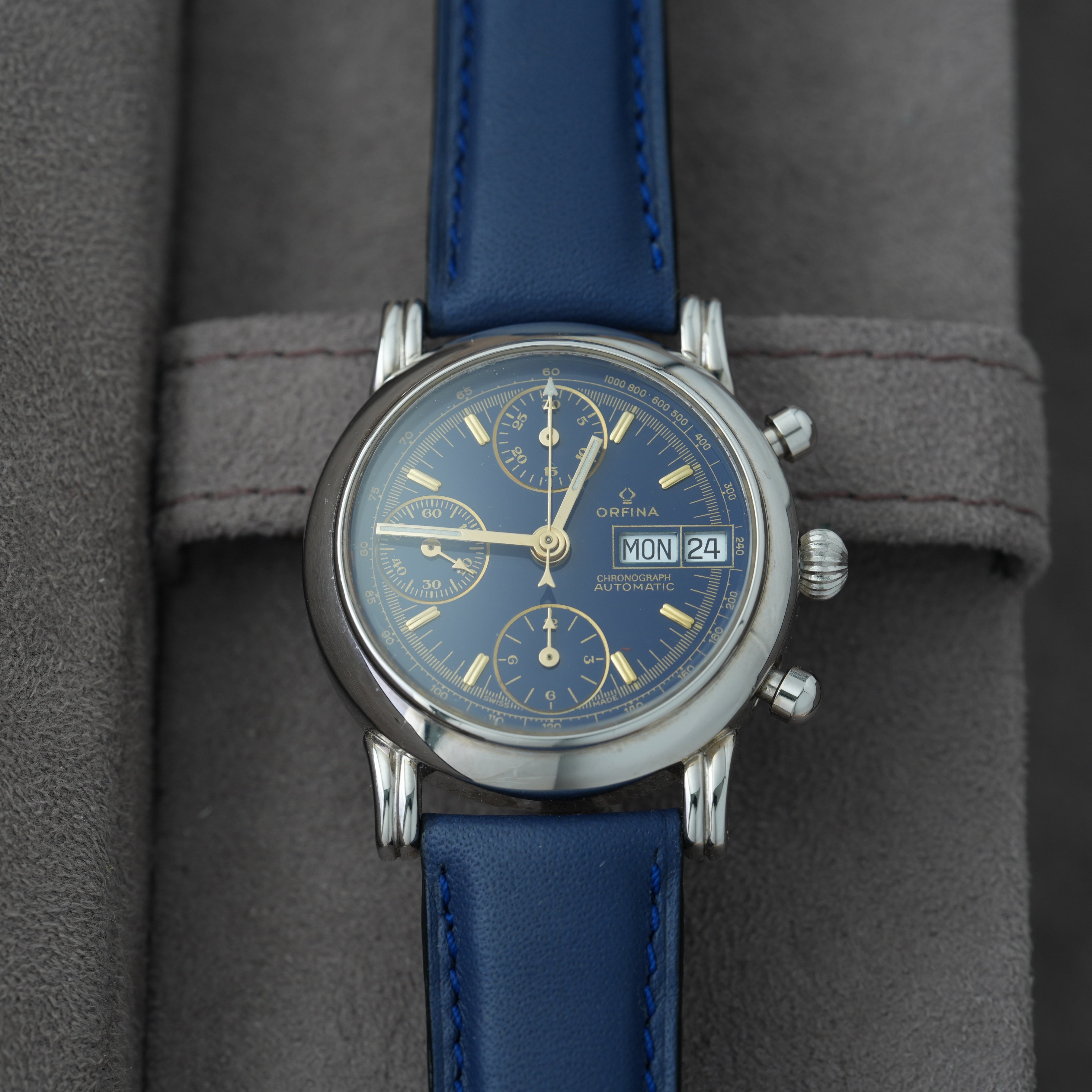 Orfina Chronograph 36mm Valjoux 7750