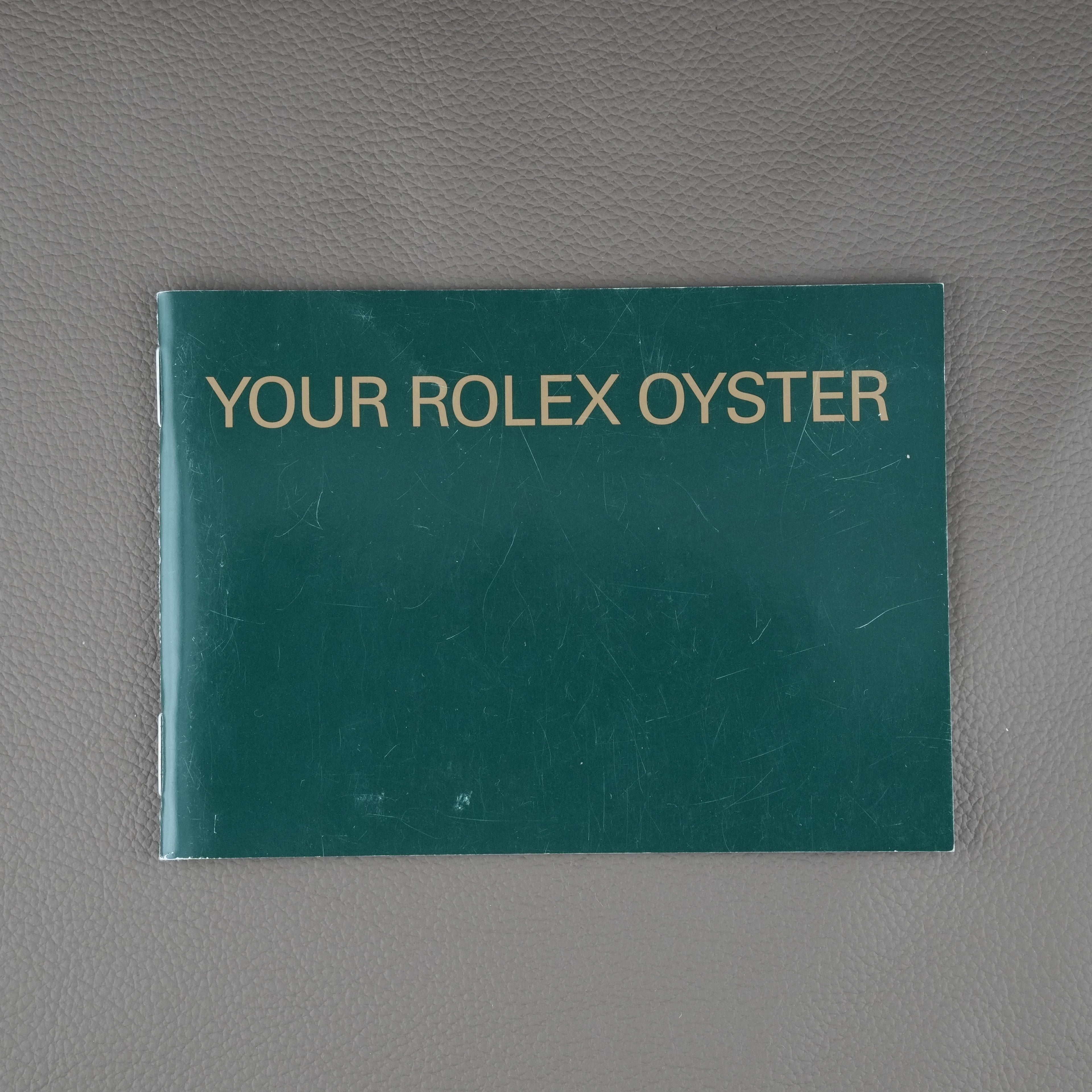 Rolex Oyster Booklet/Manual (Eng. 11.2003) Datejust/Daytona/Sumariner/GMT etc.
