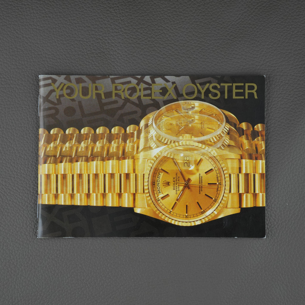 Rolex 80s 90s Booklets / Manuals