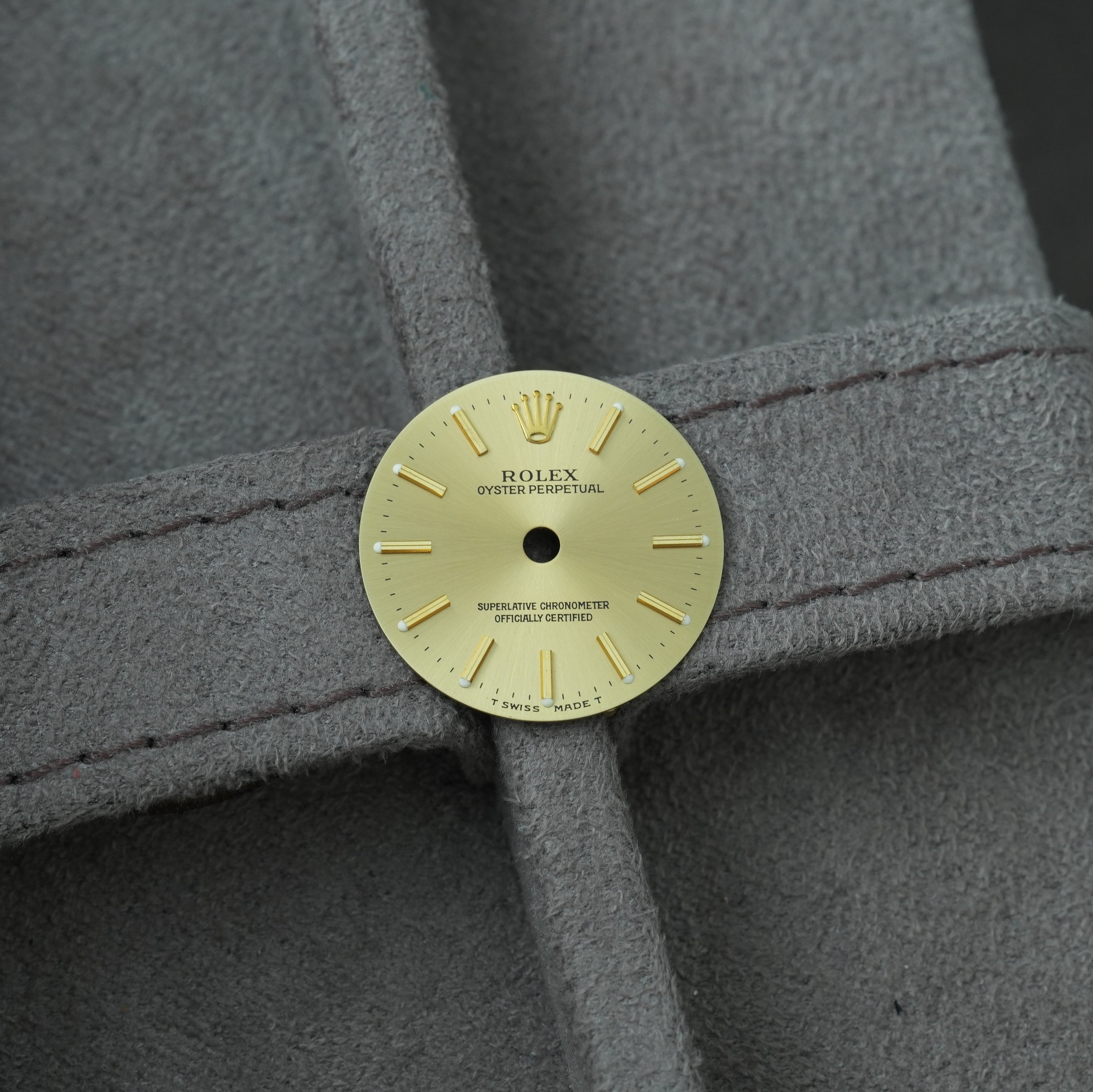 Rolex Oyster Perpetual 24mm Zifferblatt ‚Champagner’
