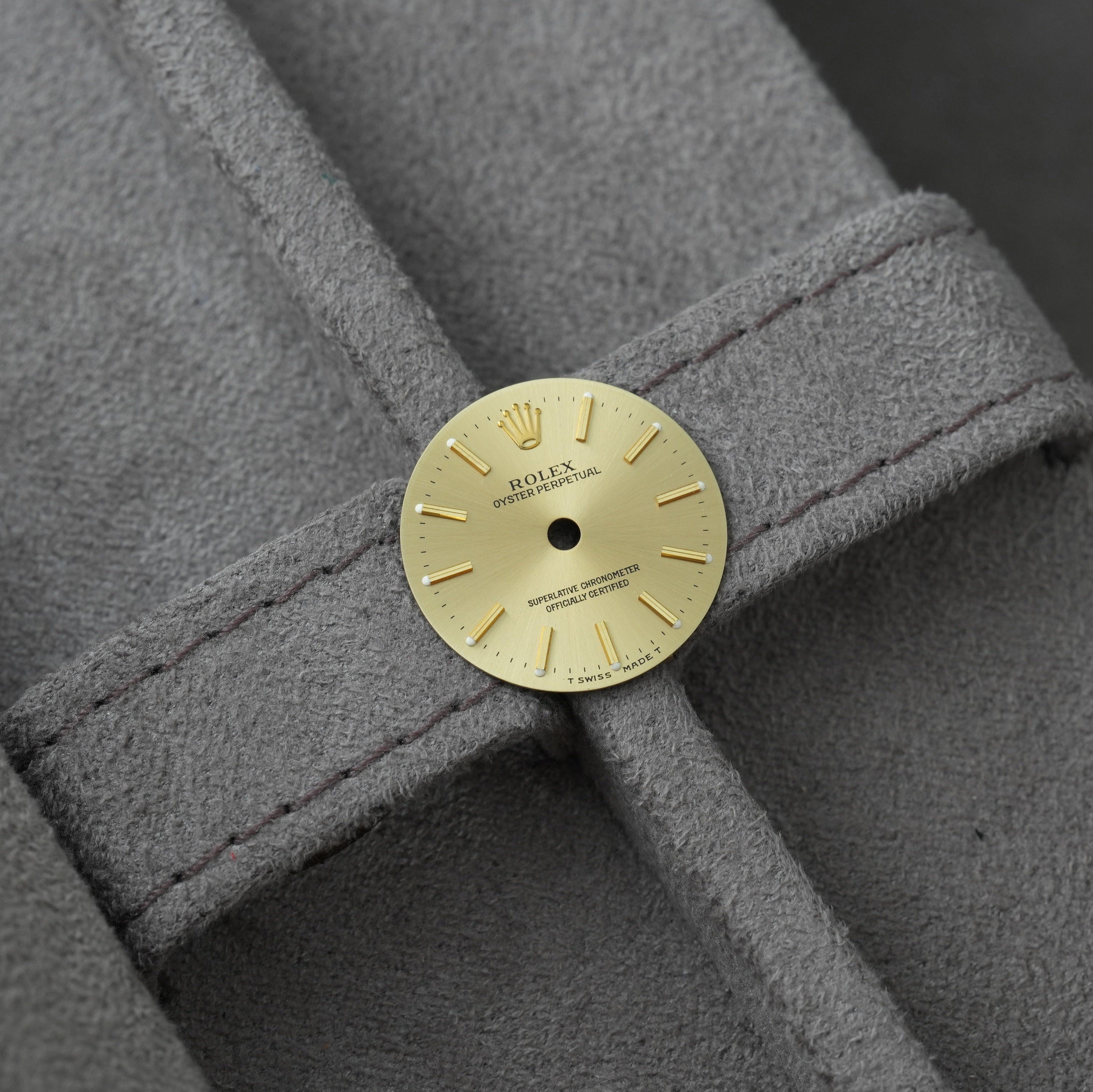 Rolex Oyster Perpetual 24mm Zifferblatt ‚Champagner’