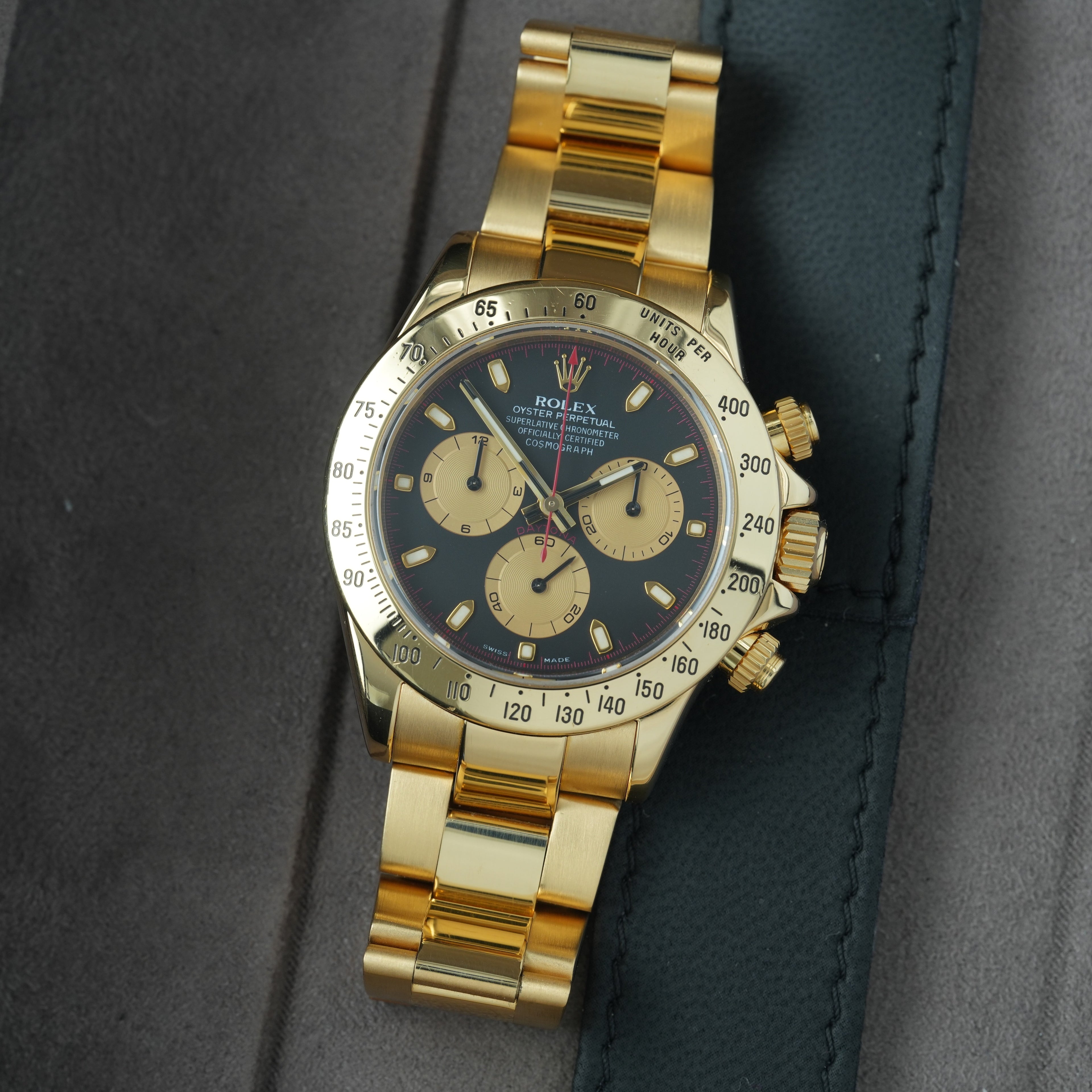 Rolex Daytona Ref. 116528 18k Gold 'Paul Newman'