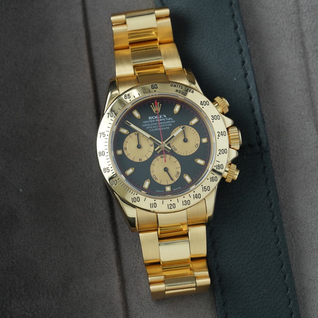 Rolex Daytona Ref. 116528 18k Gold 'Paul Newman'
