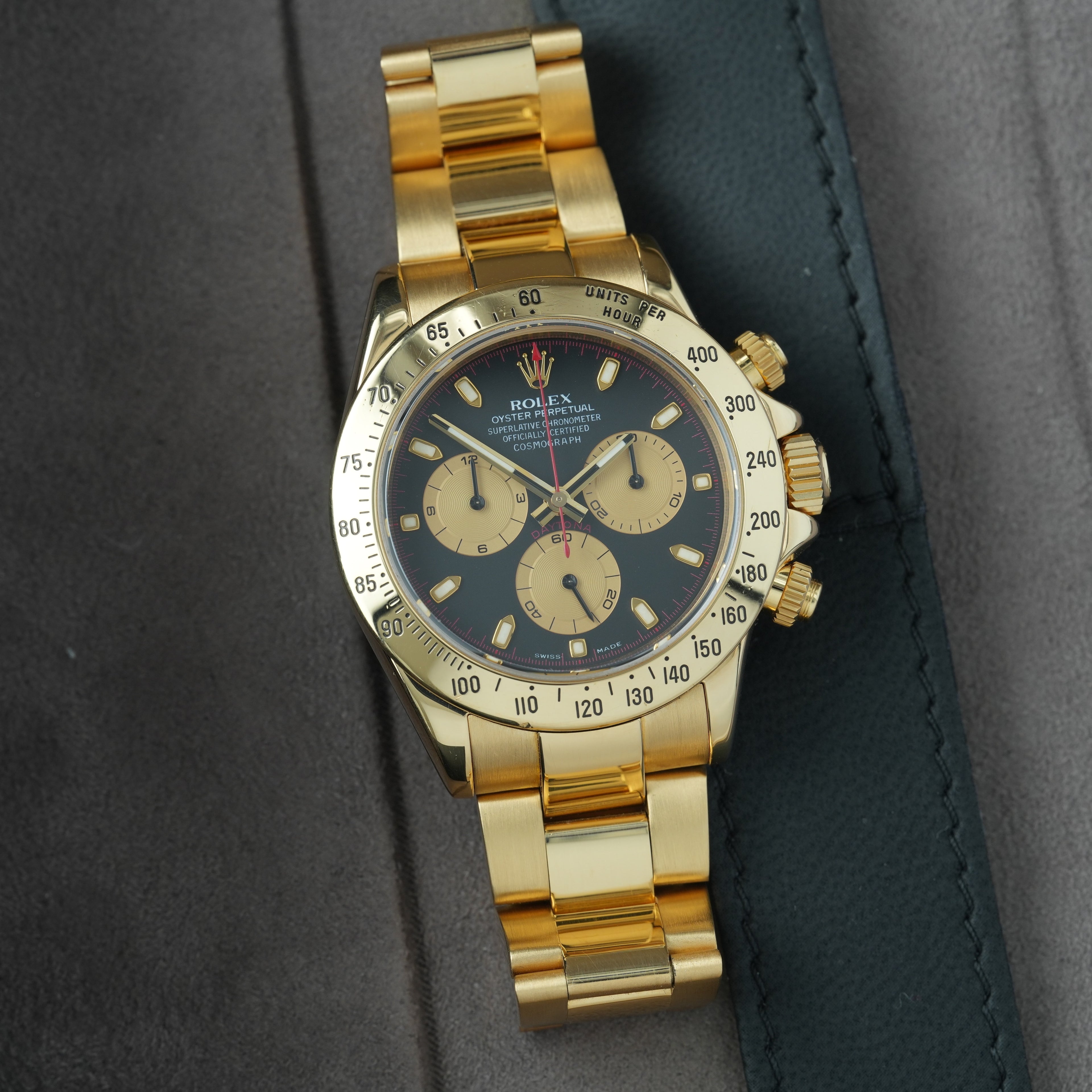 Rolex Daytona Ref. 116528 18k Gold 'Paul Newman'