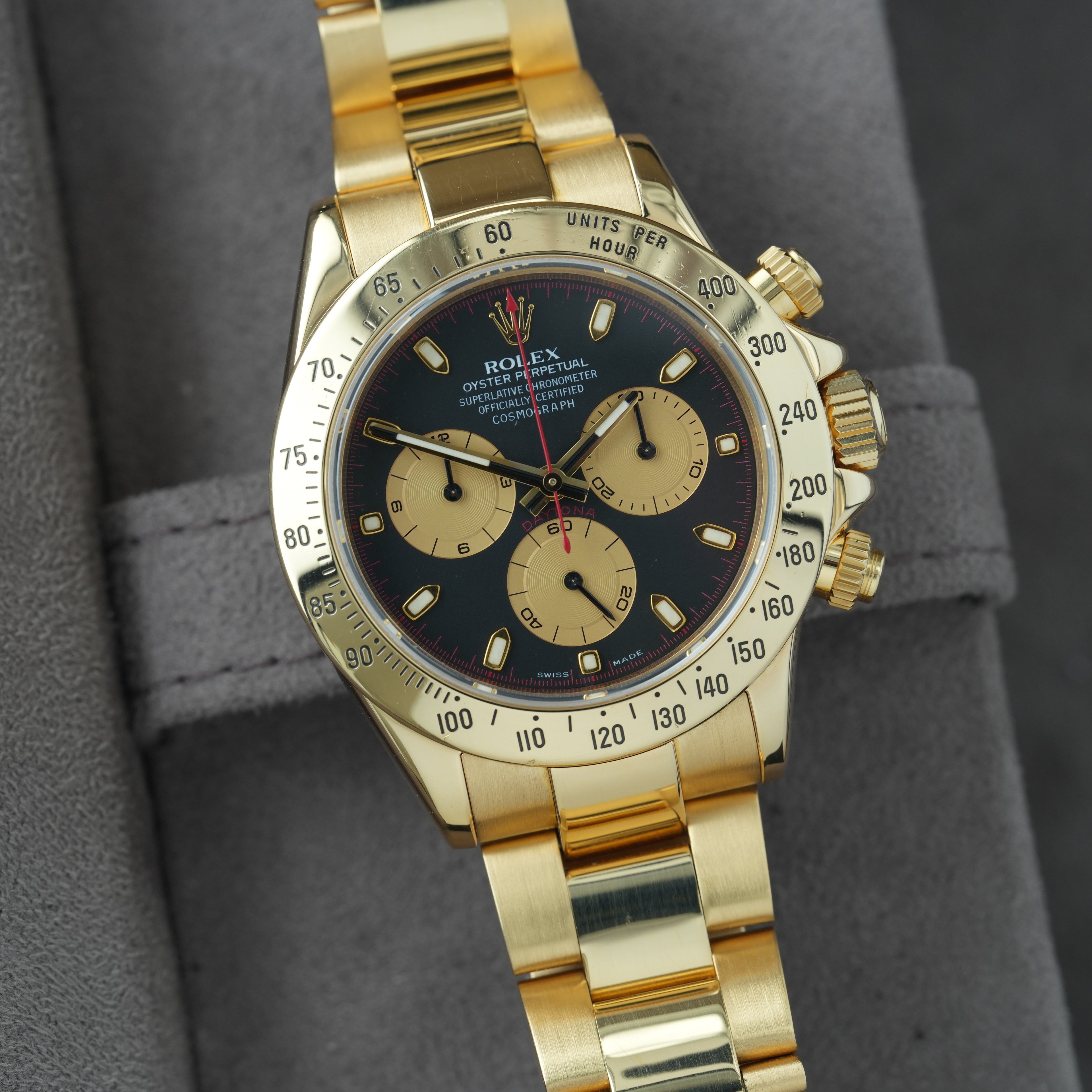 Rolex Daytona Ref. 116528 18k Gold 'Paul Newman'