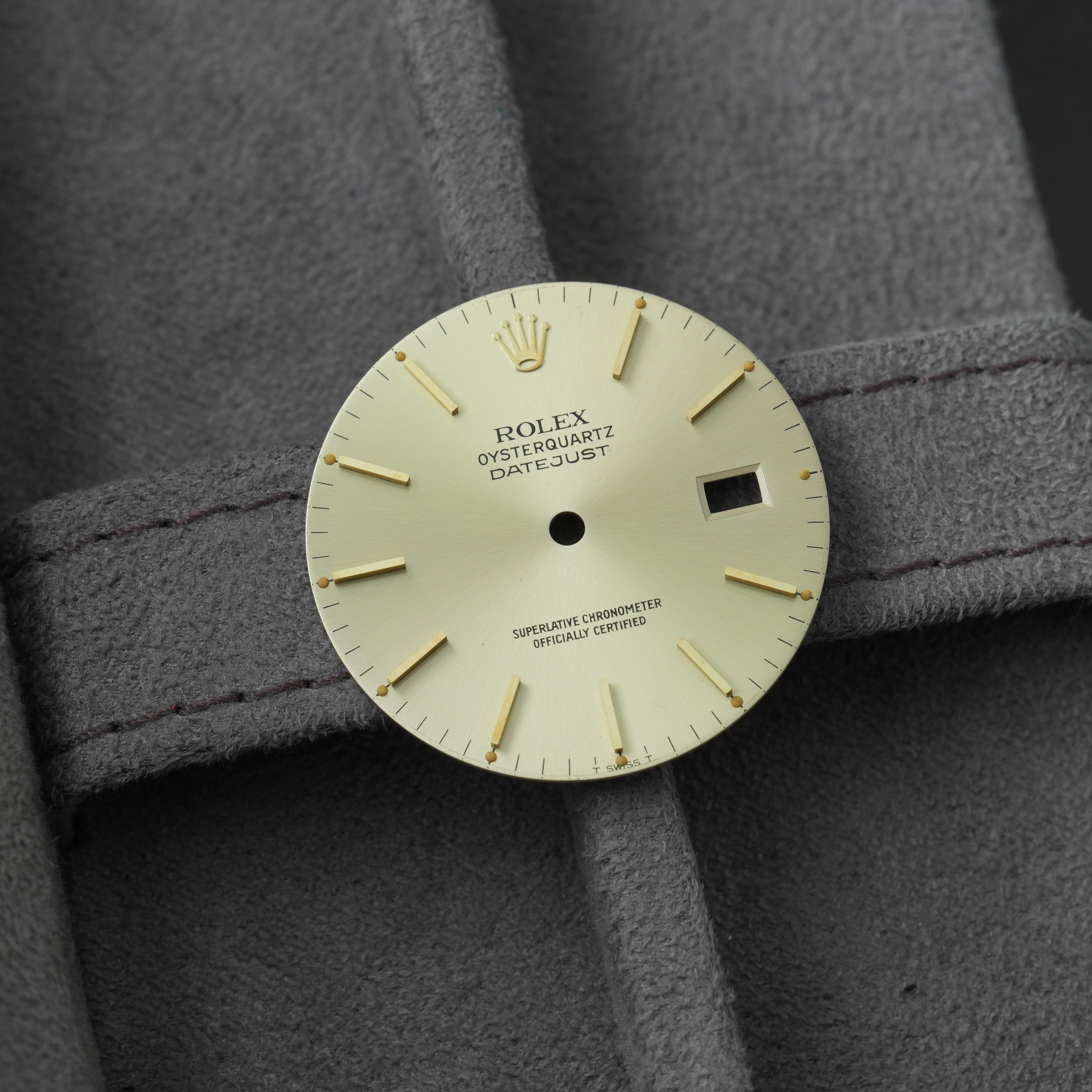 Rolex Oysterquartz Zifferblatt ‚Champagner’