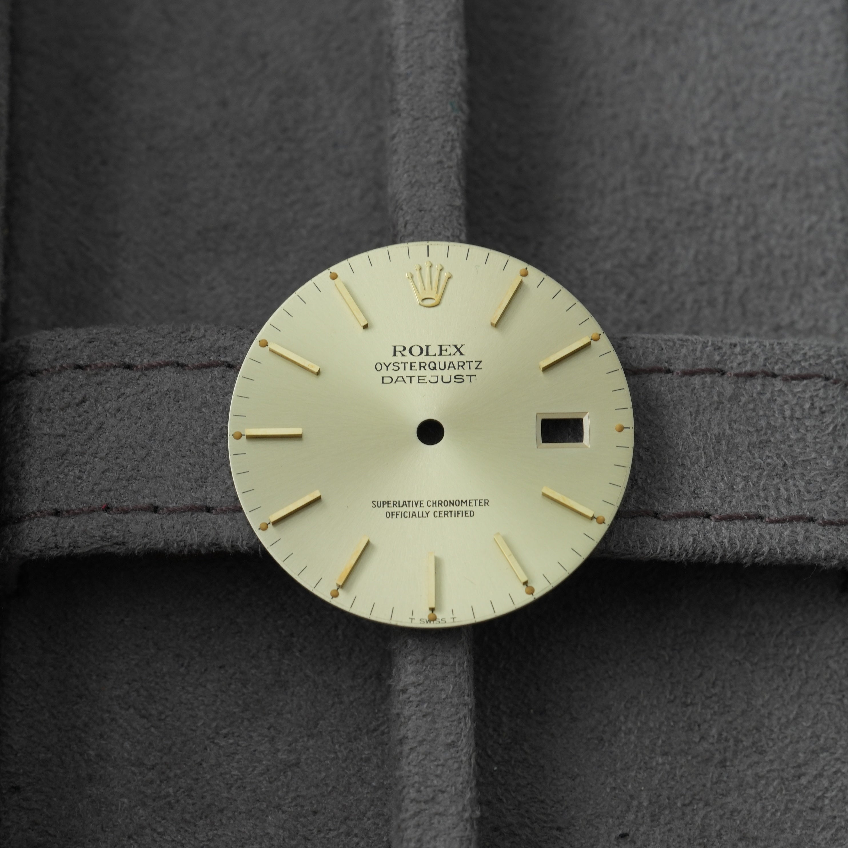 Rolex Oysterquartz Zifferblatt ‚Champagner’