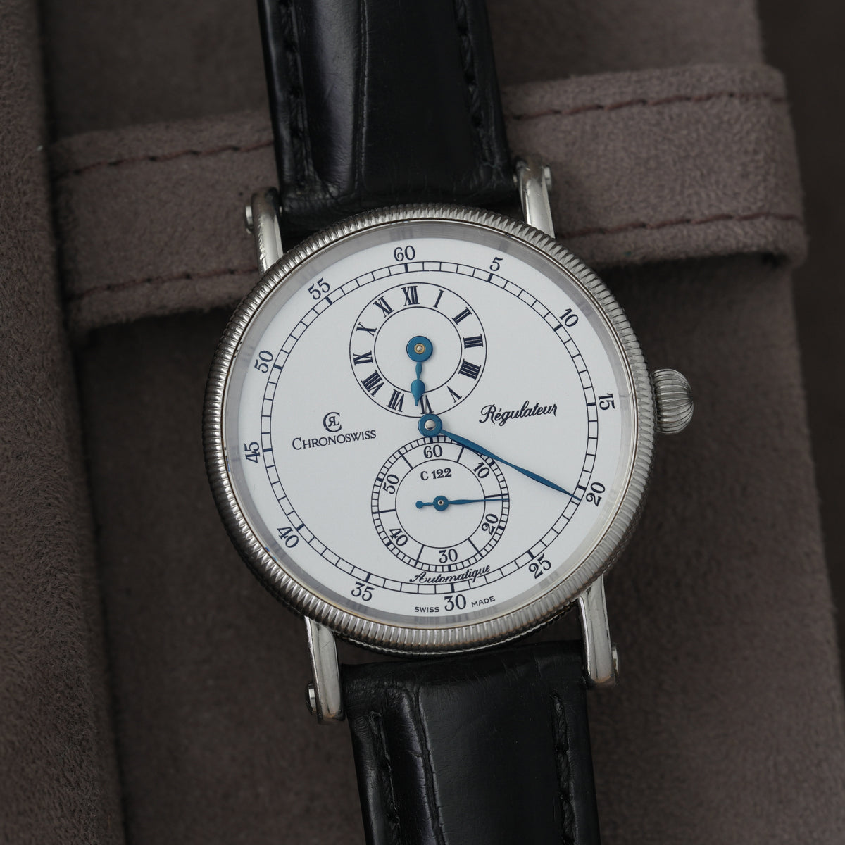 Chronoswiss Régulateur Ref. Ch1223 'FULL SET' + Faltschließe