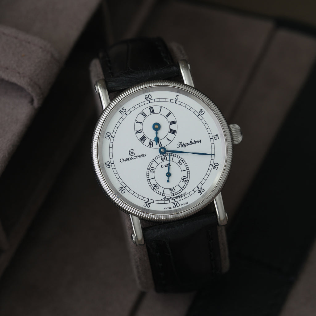 Chronoswiss Régulateur Ref. Ch1223 'FULL SET' + Faltschließe