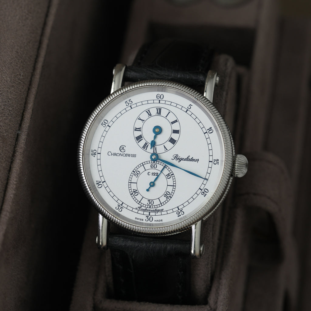 Chronoswiss Régulateur Ref. Ch1223 'FULL SET' + Faltschließe
