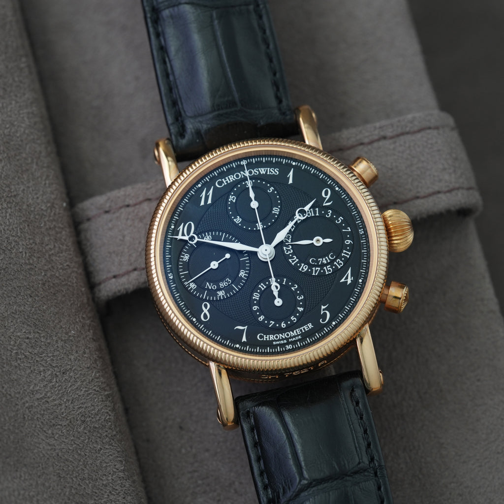 Chronoswiss Chronometer 38mm Ref. CH7521R 18k Rose 'NOS'