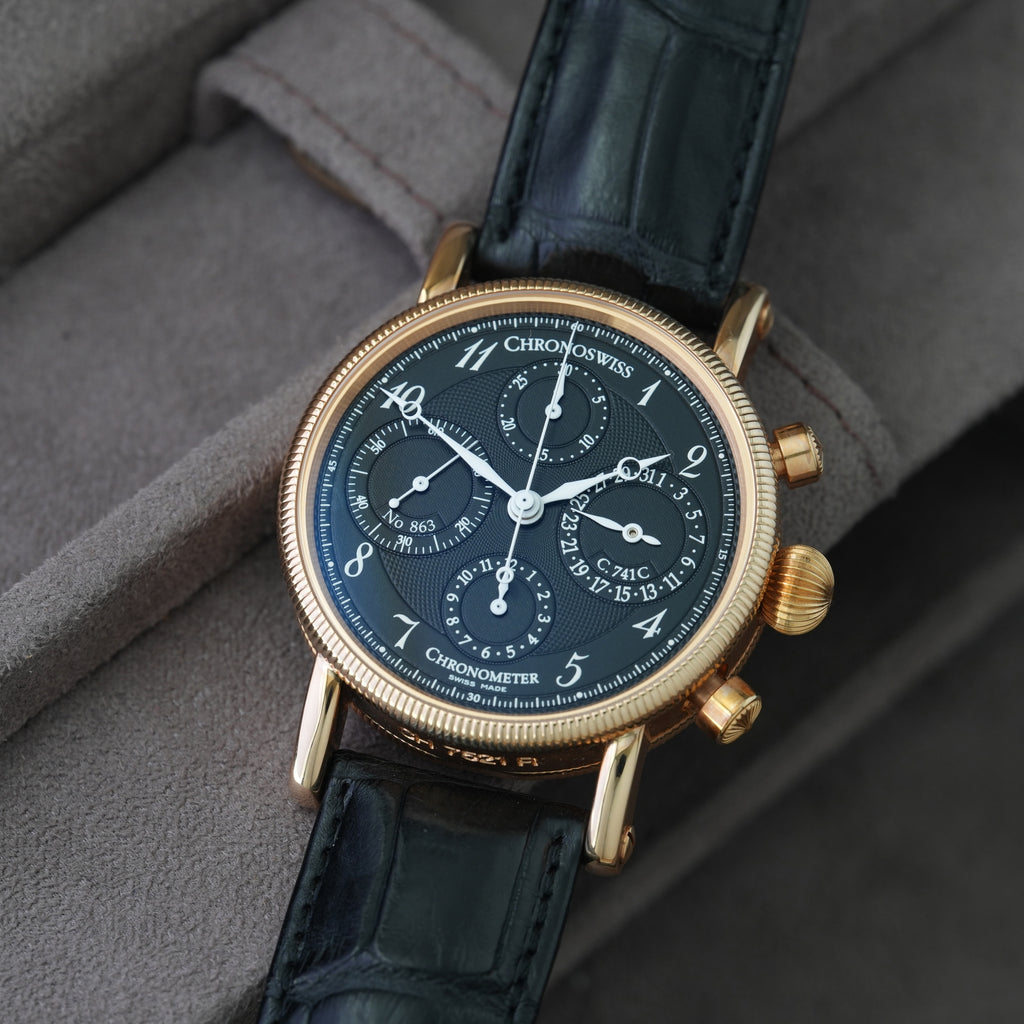 Chronoswiss Chronometer 38mm Ref. CH7521R 18k Rose 'NOS'