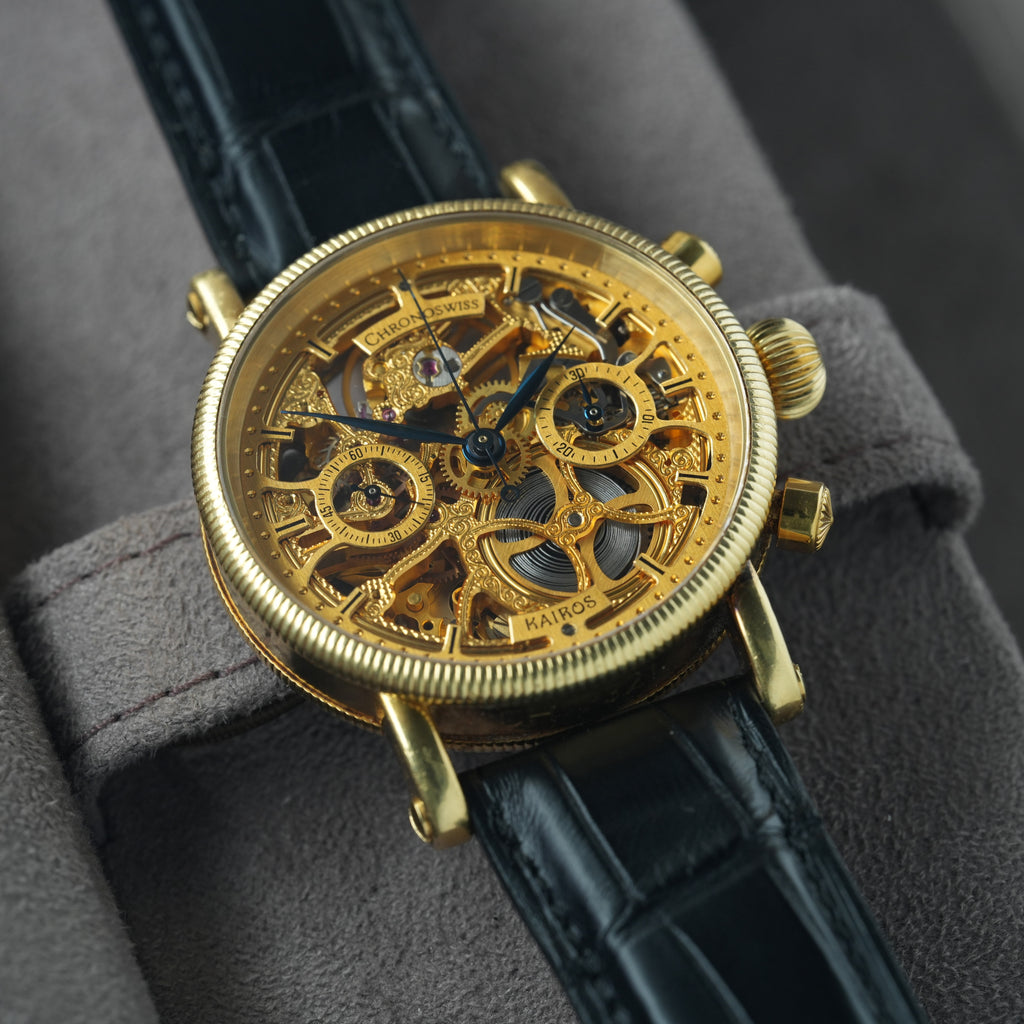 Chronoswiss Kairos Skeleton Chronograph Ref. CH2321 18k Gold 'Limited to 600pcs' Gerd Rüdiger Lang