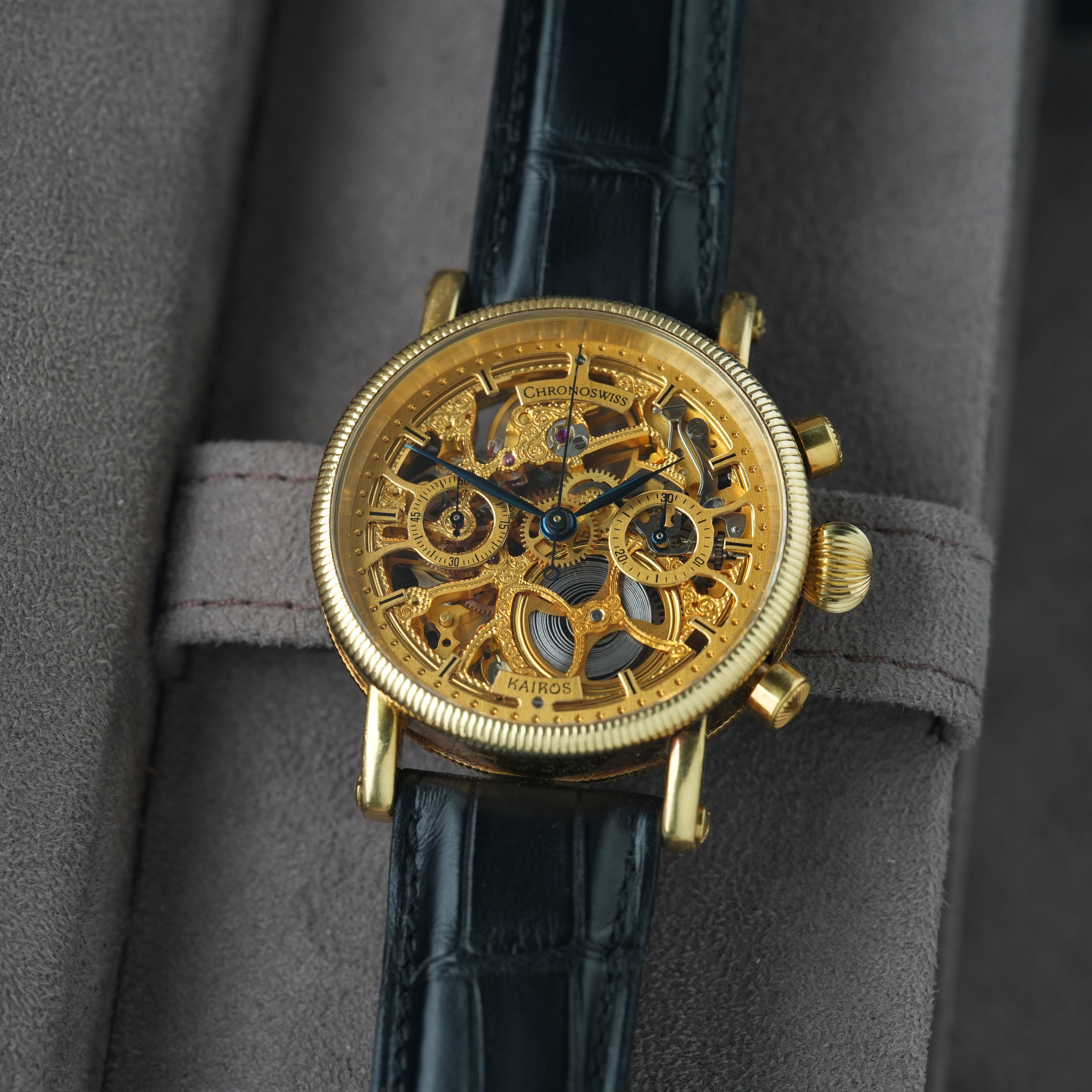 Chronoswiss Kairos Skeleton Chronograph Ref. CH2321 18k Gold 'Limited to 600pcs' Gerd Rüdiger Lang