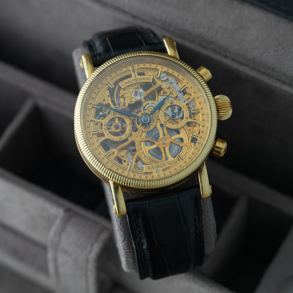 Chronoswiss Kairos Skeleton Chronograph Ref. CH2321 18k Gold 'Limited to 600pcs' Gerd Rüdiger Lang