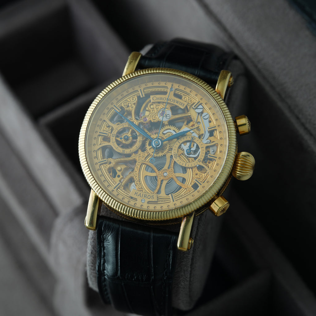Chronoswiss Kairos Skeleton Chronograph Ref. CH2321 18k Gold 'Limited to 600pcs' Gerd Rüdiger Lang