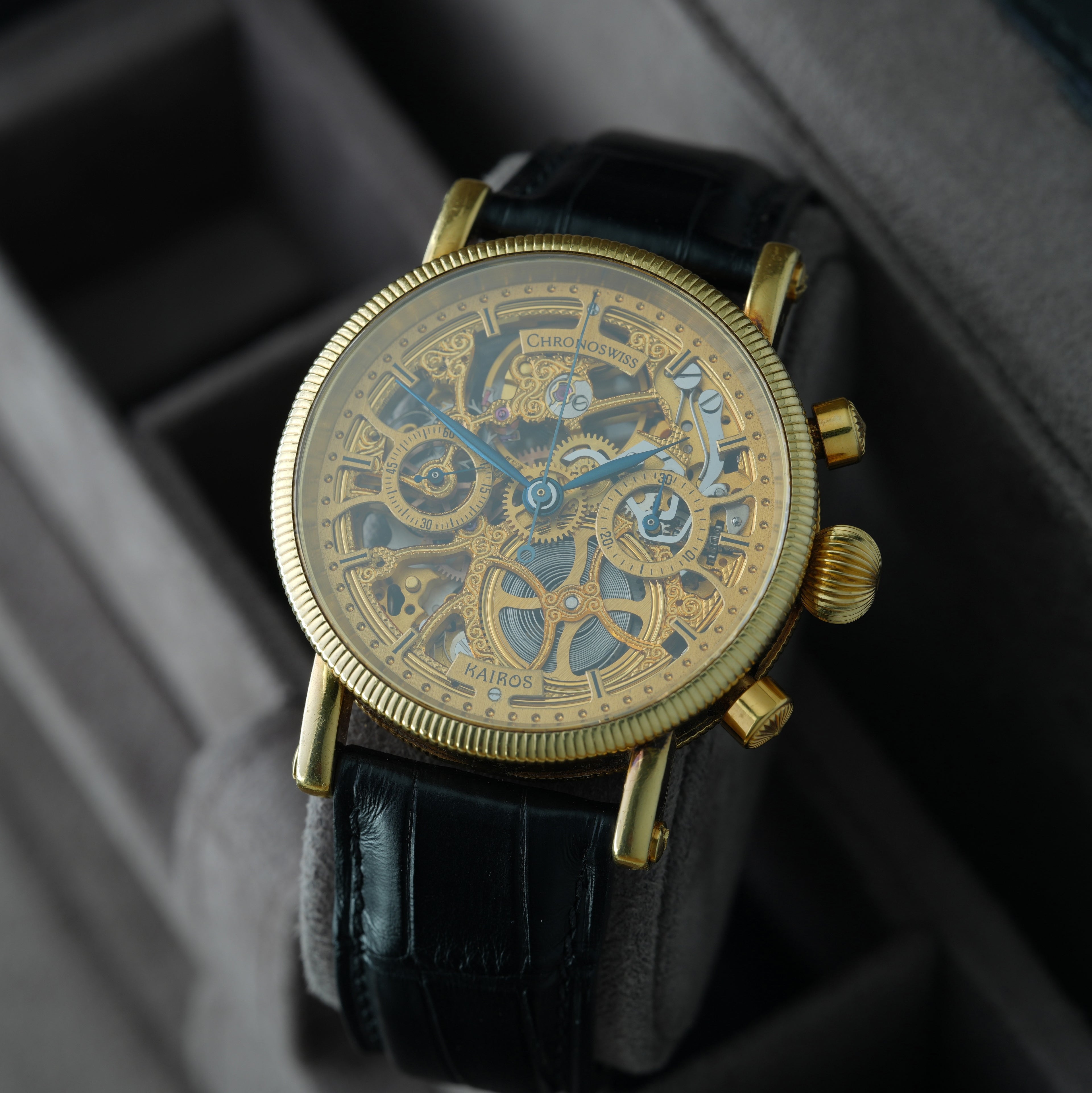 Chronoswiss Kairos Skeleton Chronograph Ref. CH2321 18k Gold 'Limited to 600pcs' Gerd Rüdiger Lang