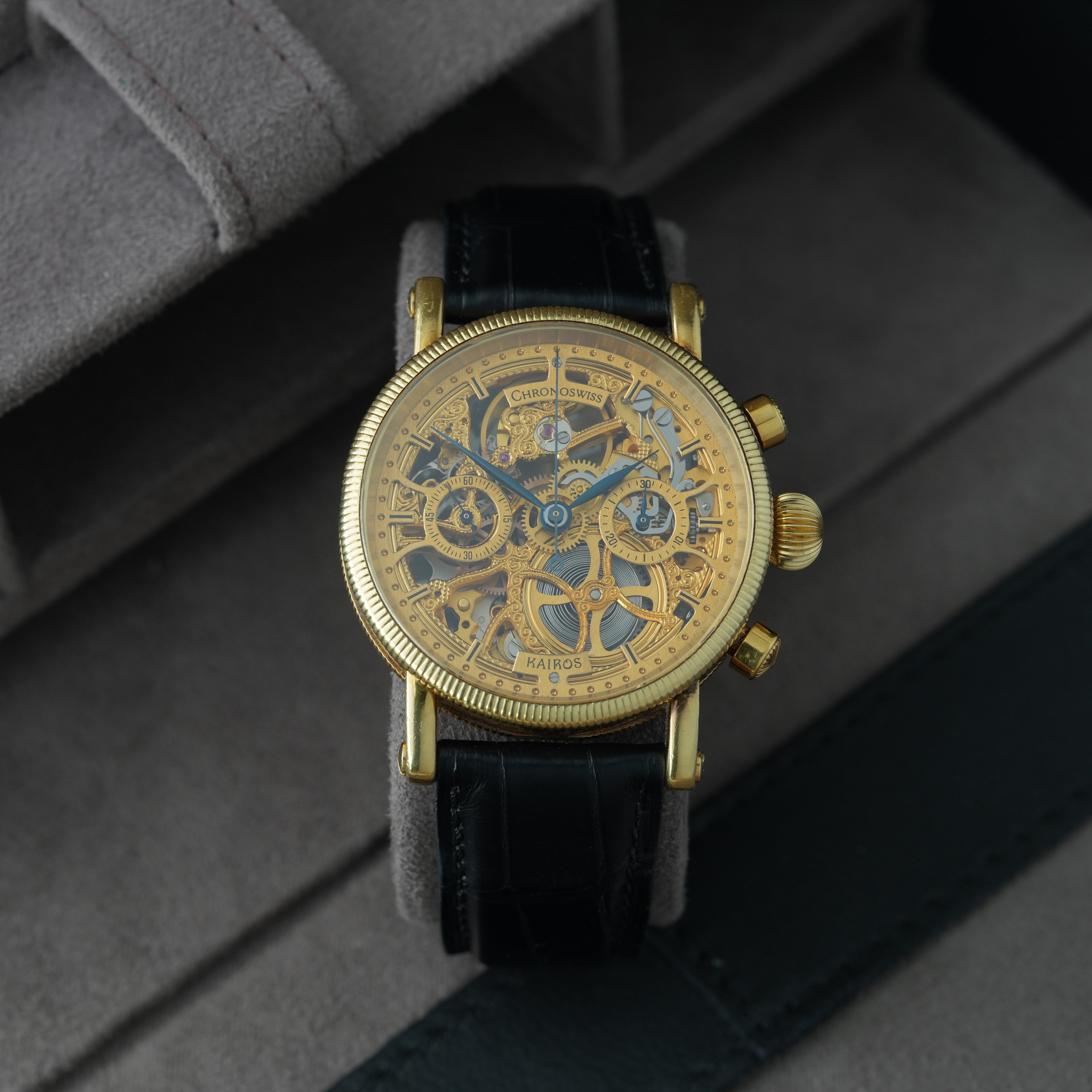 Chronoswiss Kairos Skeleton Chronograph Ref. CH2321 18k Gold 'Limited to 600pcs' Gerd Rüdiger Lang