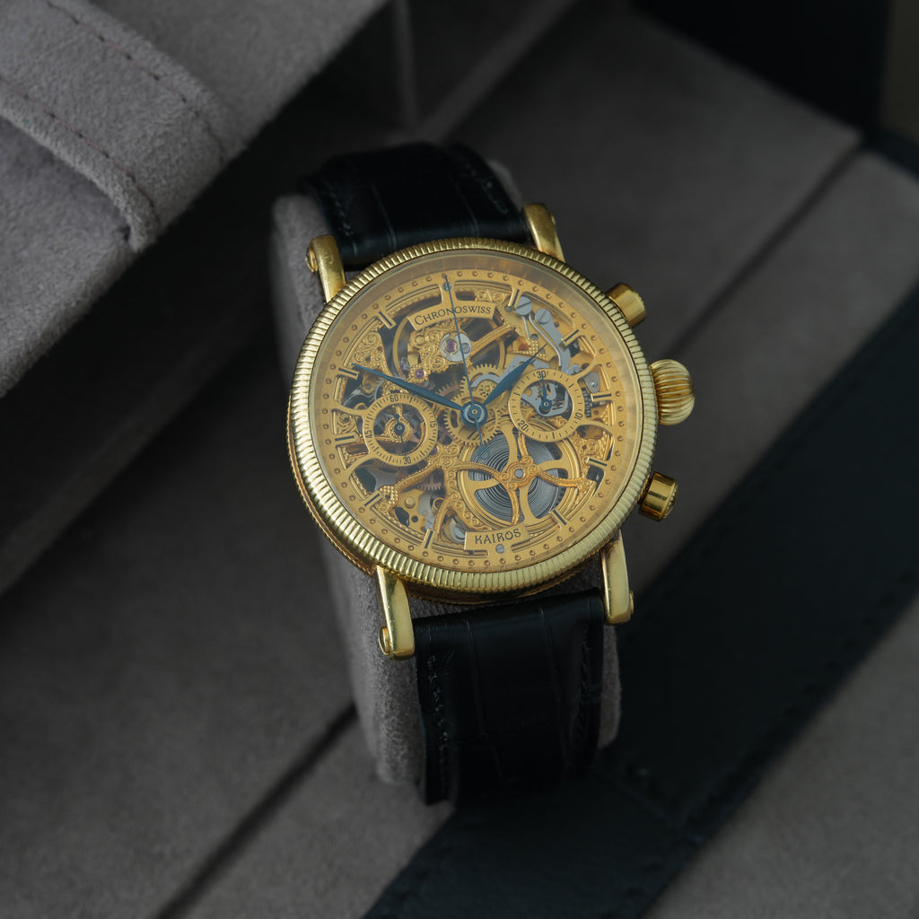 Chronoswiss Kairos Skeleton Chronograph Ref. CH2321 18k Gold 'Limited to 600pcs' Gerd Rüdiger Lang