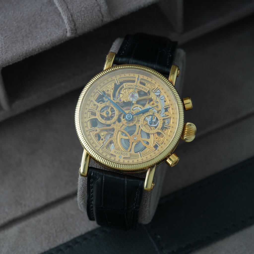 Chronoswiss Kairos Skeleton Chronograph Ref. CH2321 18k Gold 'Limited to 600pcs' Gerd Rüdiger Lang