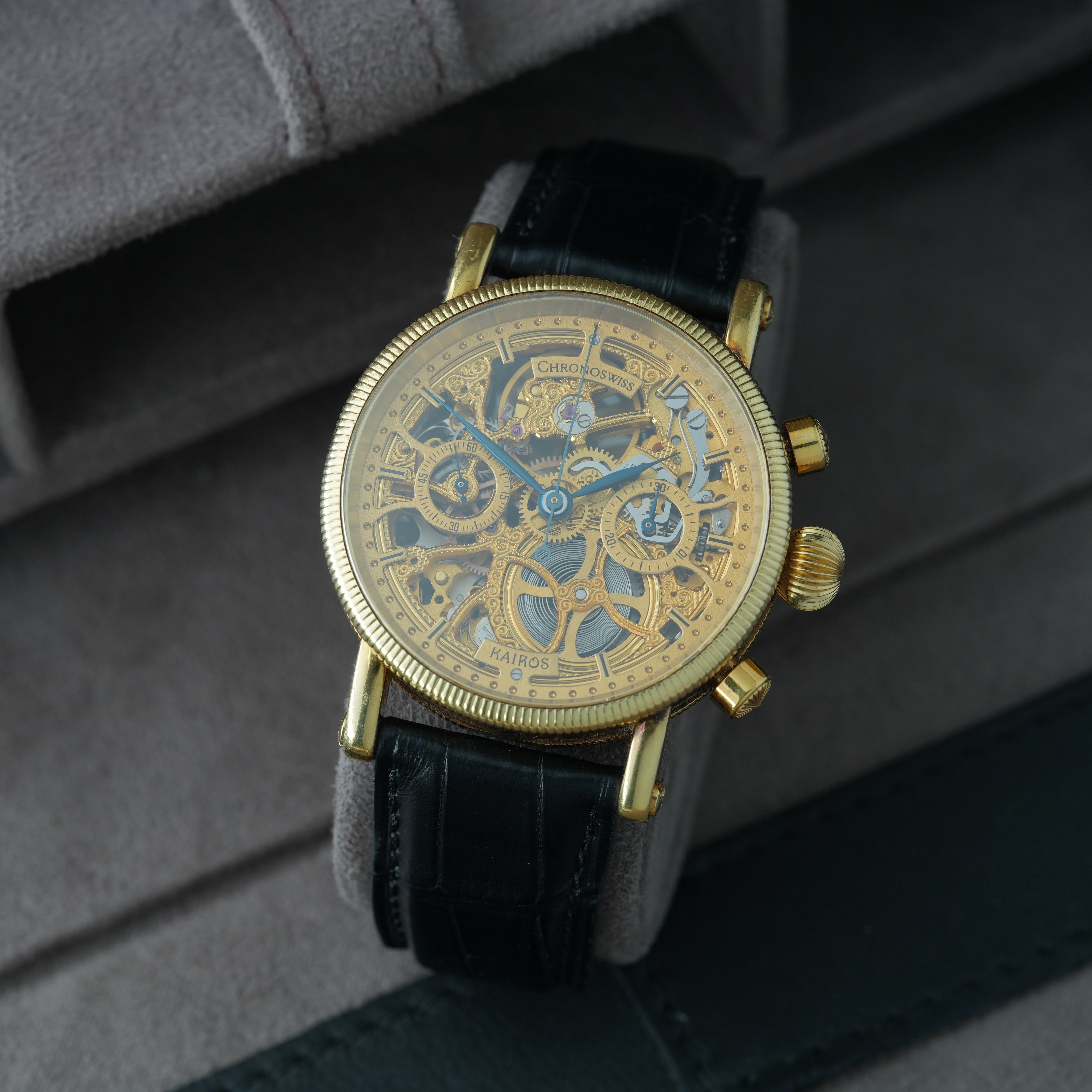 Chronoswiss Kairos Skeleton Chronograph Ref. CH2321 18k Gold 'Limited to 600pcs' Gerd Rüdiger Lang
