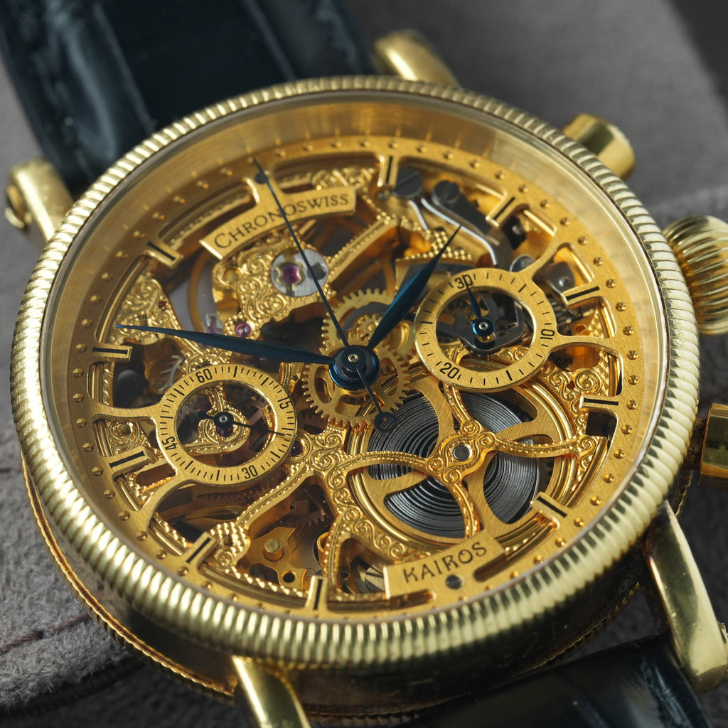Chronoswiss Kairos Skeleton Chronograph Ref. CH2321 18k Gold 'Limited to 600pcs' Gerd Rüdiger Lang
