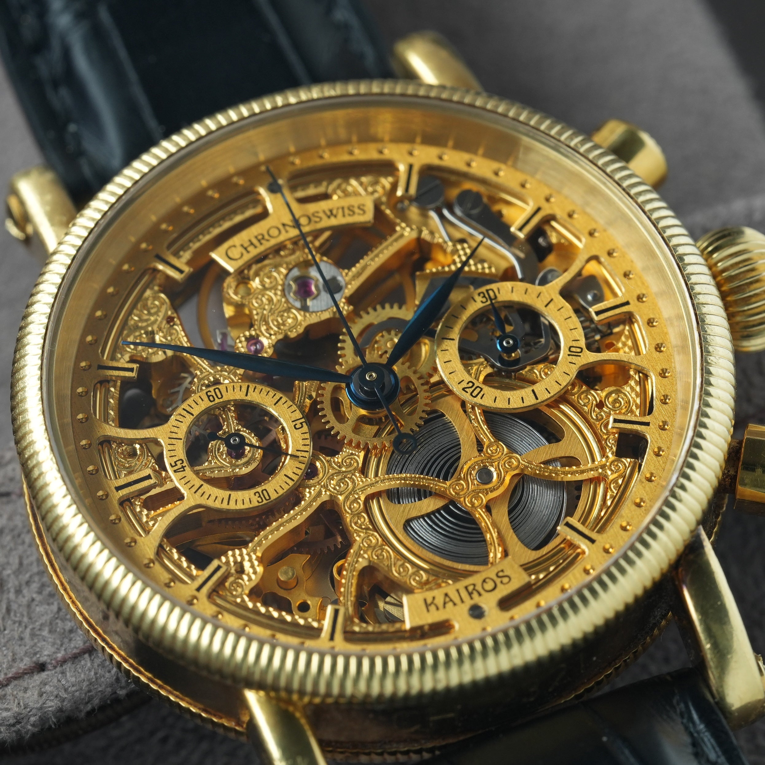 Chronoswiss Kairos Skeleton Chronograph Ref. CH2321 18k Gold 'Limited to 600pcs' Gerd Rüdiger Lang