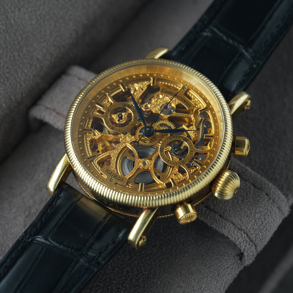 Chronoswiss Kairos Skeleton Chronograph Ref. CH2321 18k Gold 'Limited to 600pcs' Gerd Rüdiger Lang