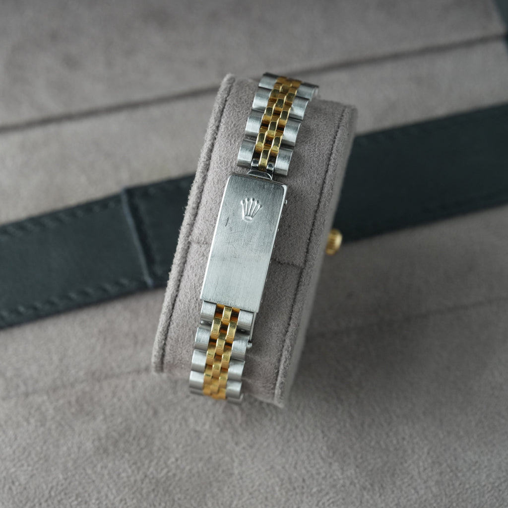 Rolex Lady-Datejust 26mm Ref. 69173 'Diamant-Blatt' Box & Papiere 1989