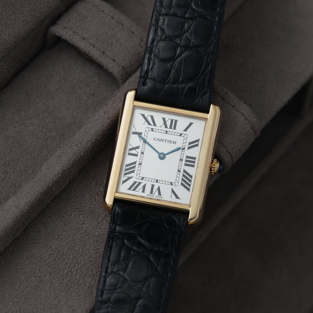 Cartier Tank Solo XL Ref. 2742 "18k Gold"