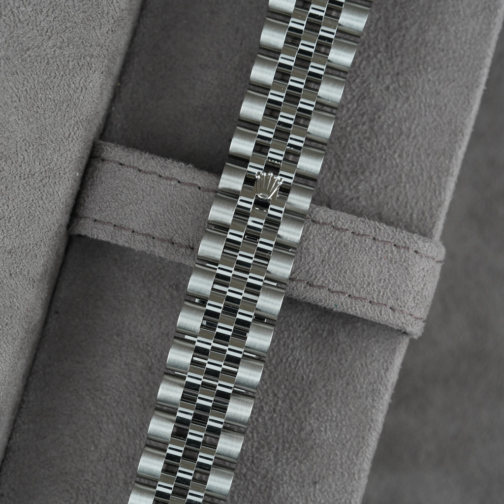 Rolex Super-Jubilee Stahl Armband 63600 "neuwertig"