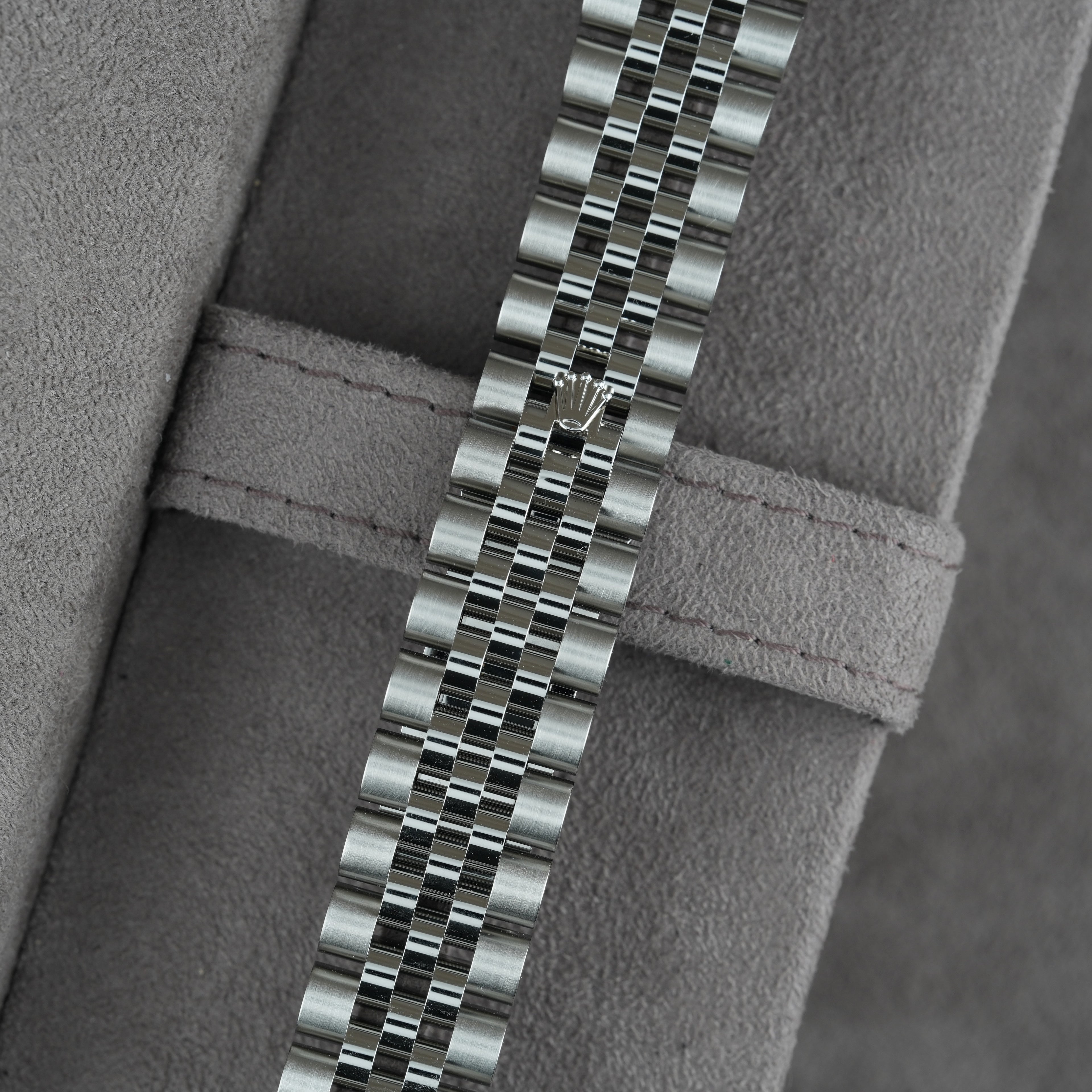 Rolex Super-Jubilee Stahl Armband 63600 "neuwertig"