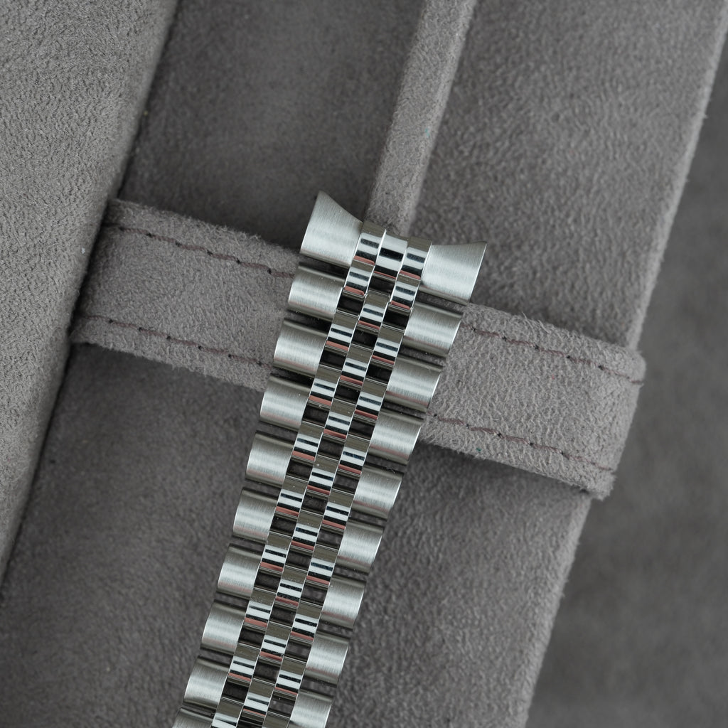Rolex Super-Jubilee Stahl Armband 63600 "neuwertig"