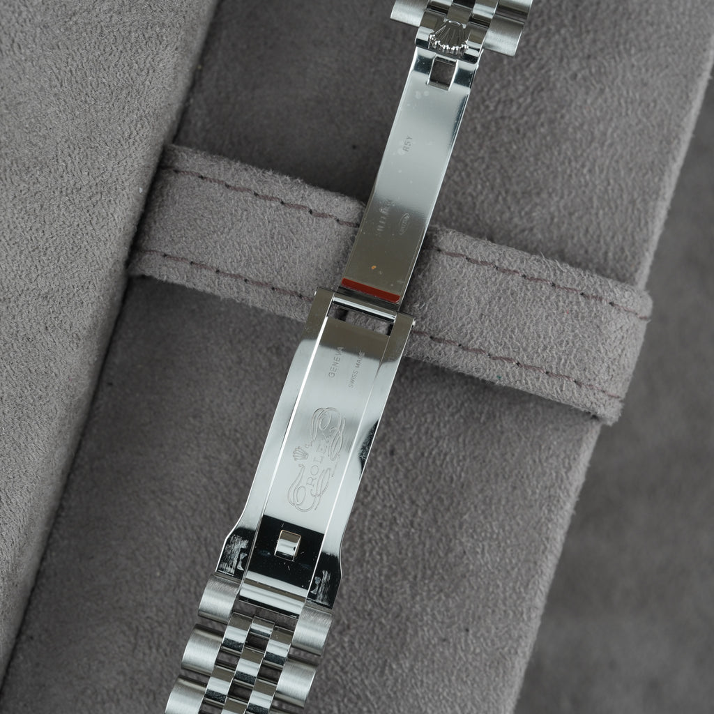Rolex Super-Jubilee Stahl Armband 63600 "neuwertig"