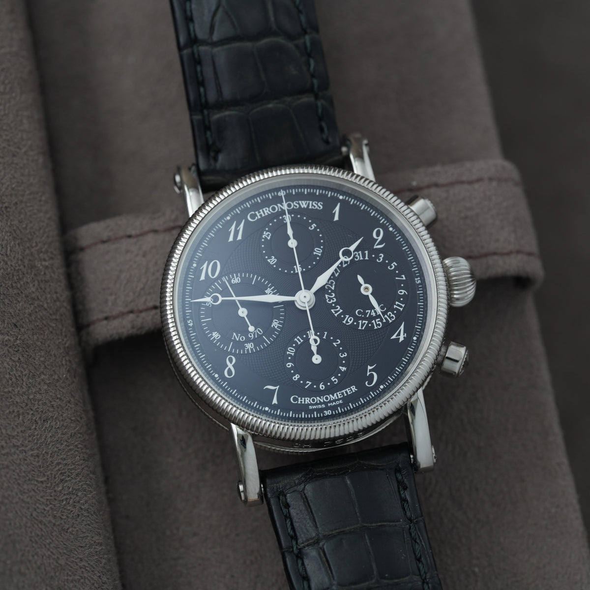 Chronoswiss Chronometer 38mm Ref. CH7523CD 'Full Set 2009'