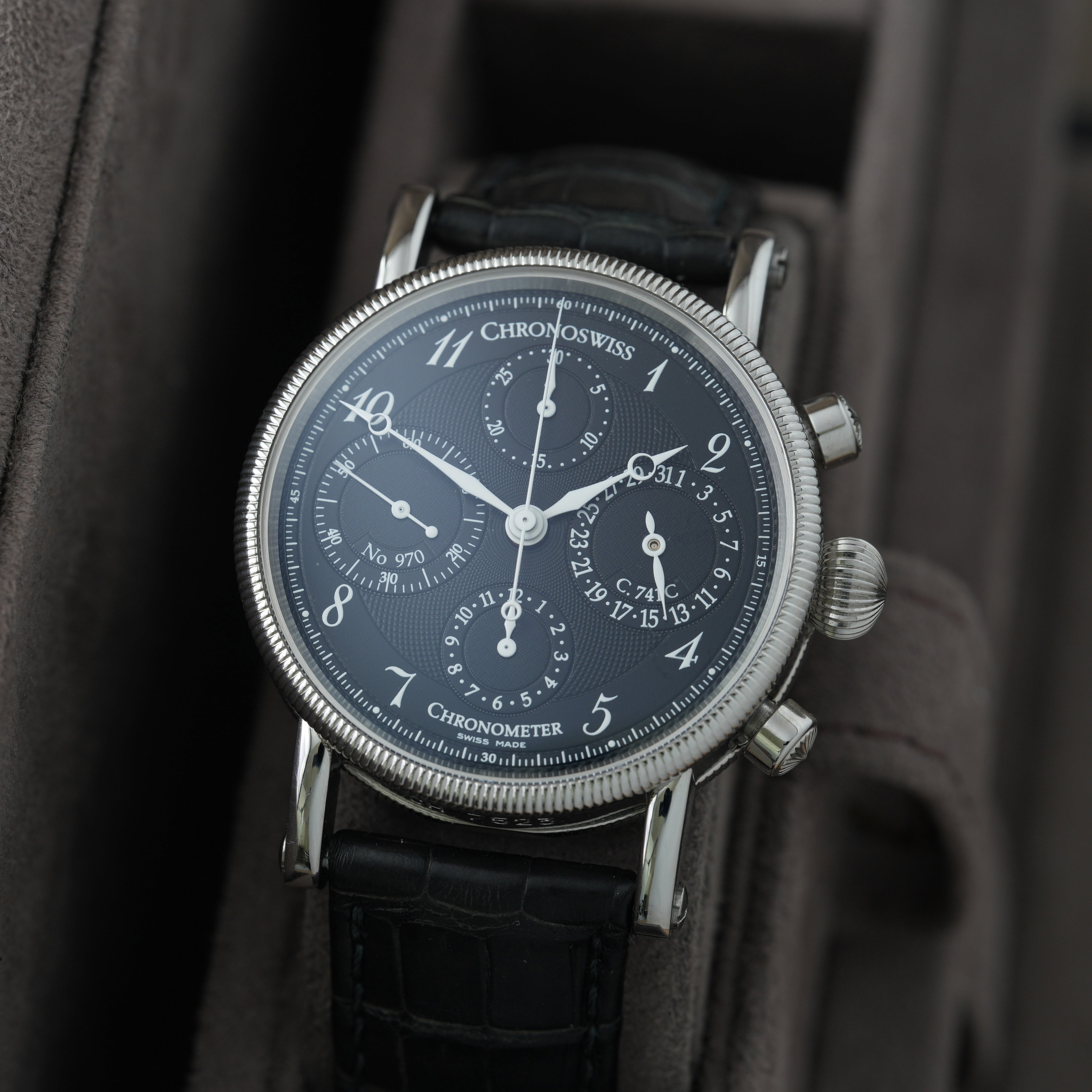 Chronoswiss Chronometer 38mm Ref. CH7523CD 'Full Set 2009'