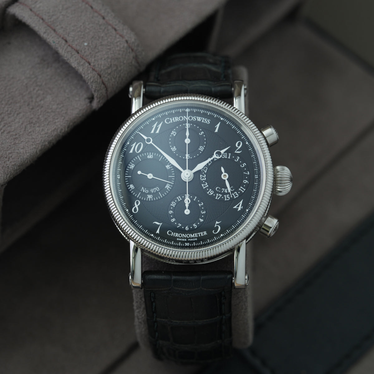 Chronoswiss Chronometer 38mm Ref. CH7523CD 'Full Set 2009'