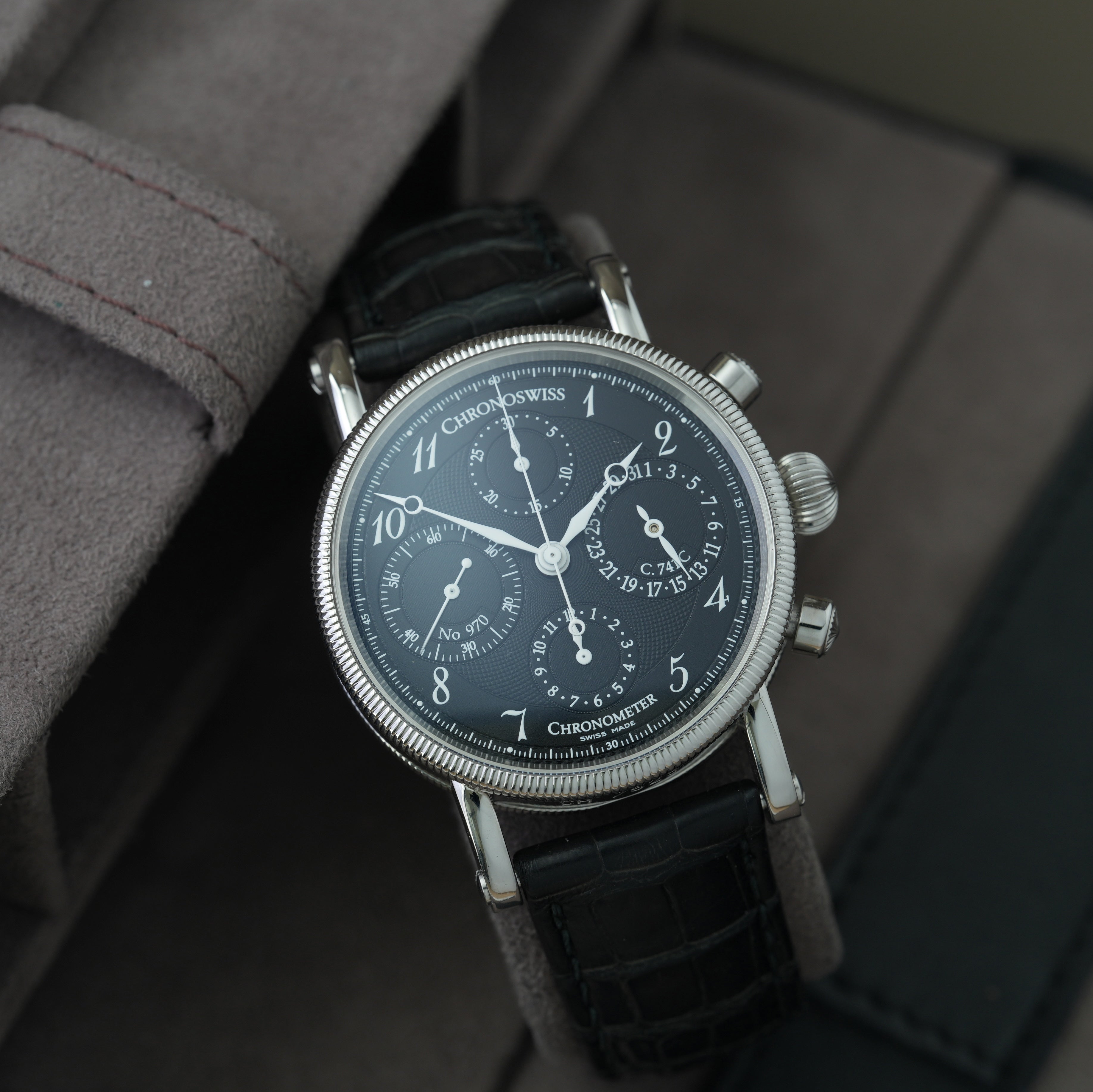Chronoswiss Chronometer 38mm Ref. CH7523CD 'Full Set 2009'