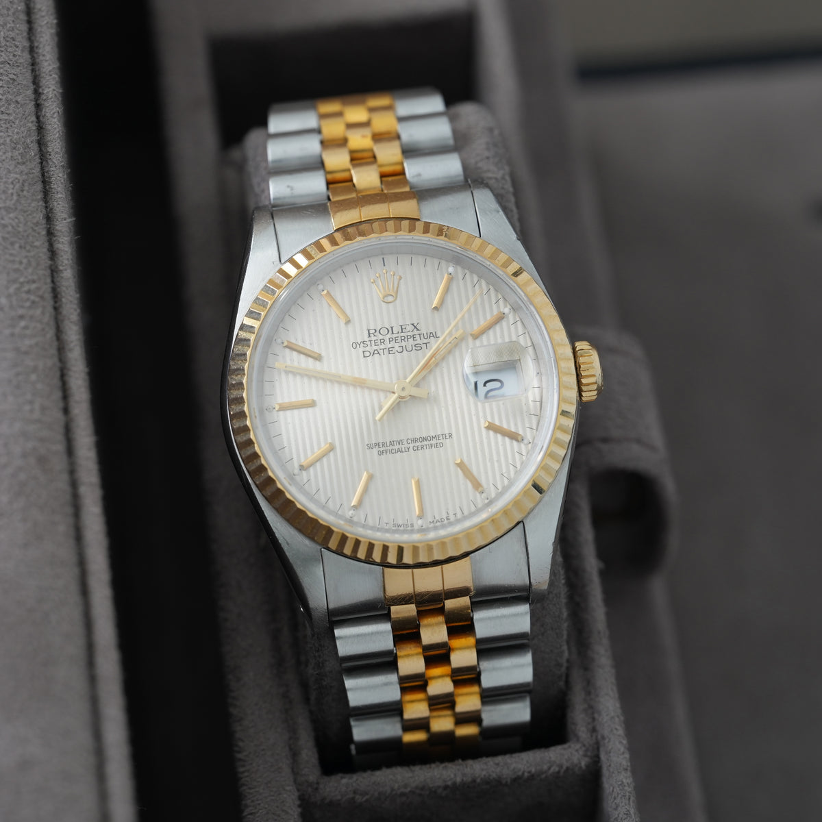 Rolex Datejust Ref. 16233 'Full Set 1992' Tapestry Dial