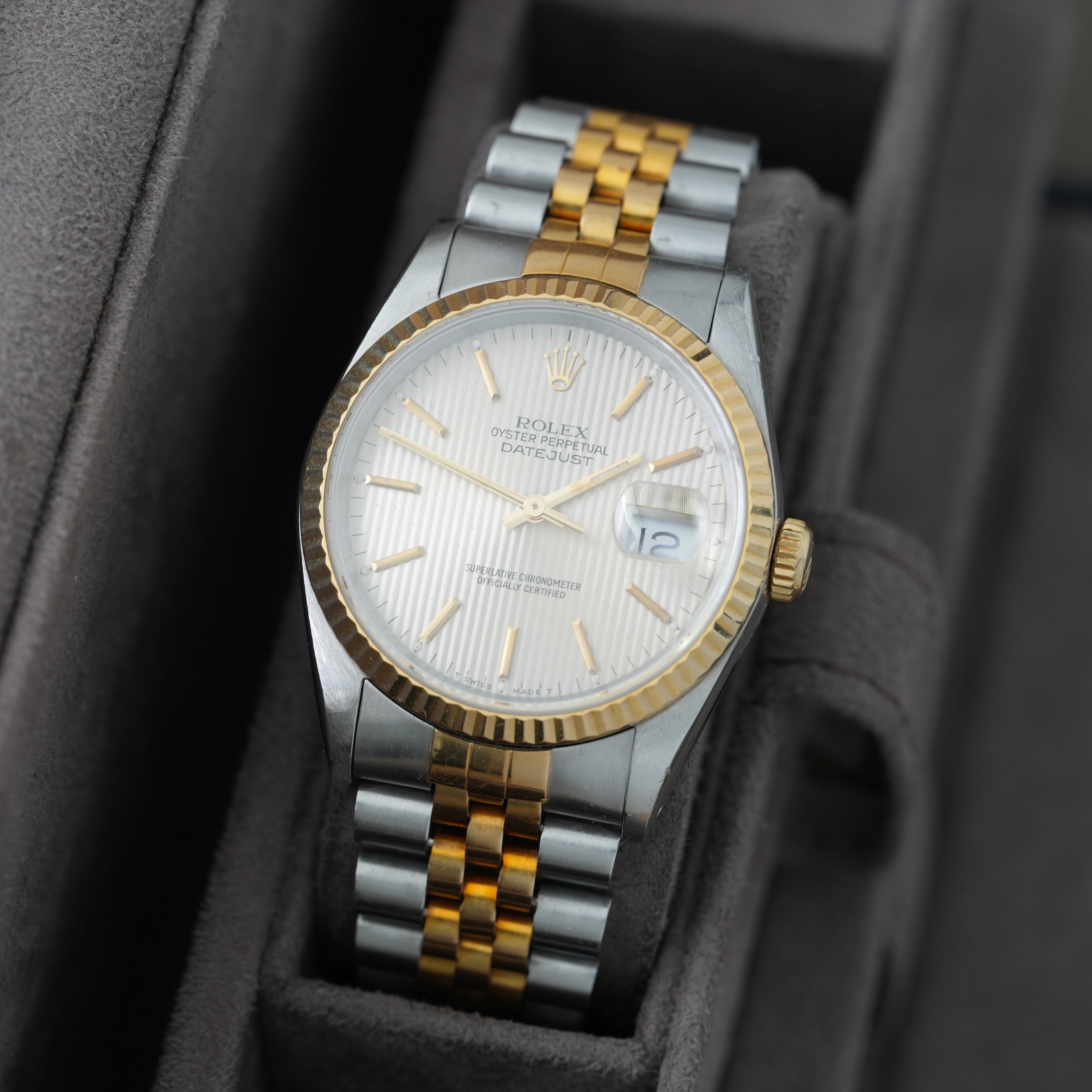 Rolex Datejust Ref. 16233 'Full Set 1992' Tapestry Dial