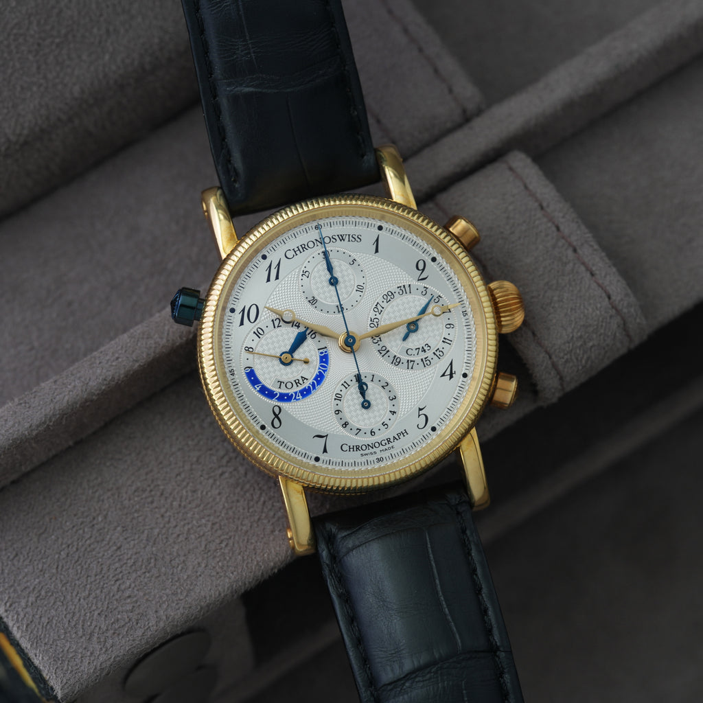 Chronoswiss Tora Chronograph Tora Ref. CH7421 'New Old Stock' 18k