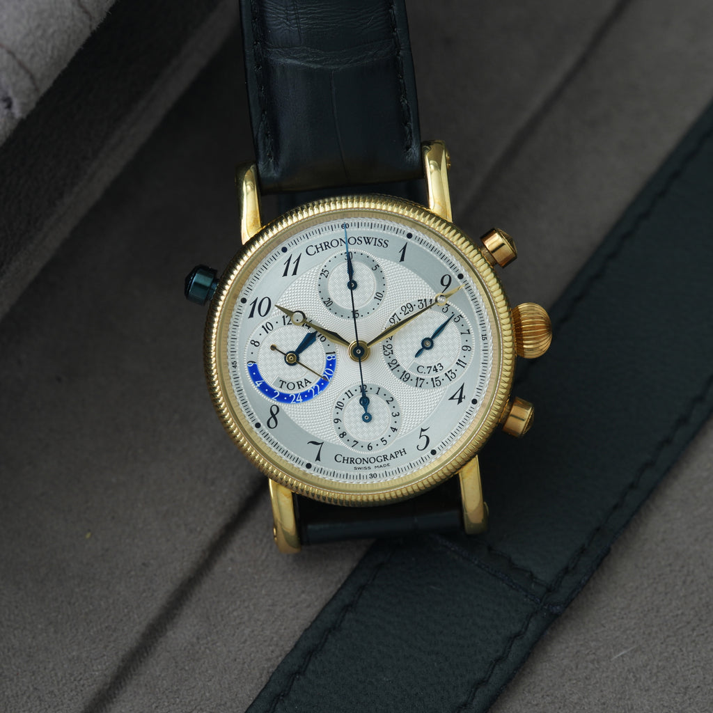 Chronoswiss Tora Chronograph Tora Ref. CH7421 'New Old Stock' 18k