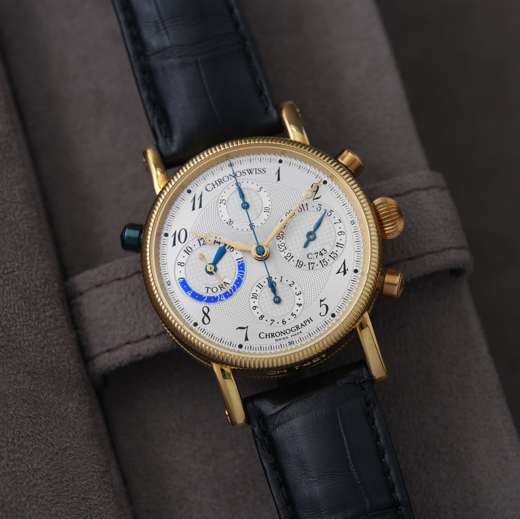 Chronoswiss Tora Chronograph Tora Ref. CH7421 'New Old Stock' 18k