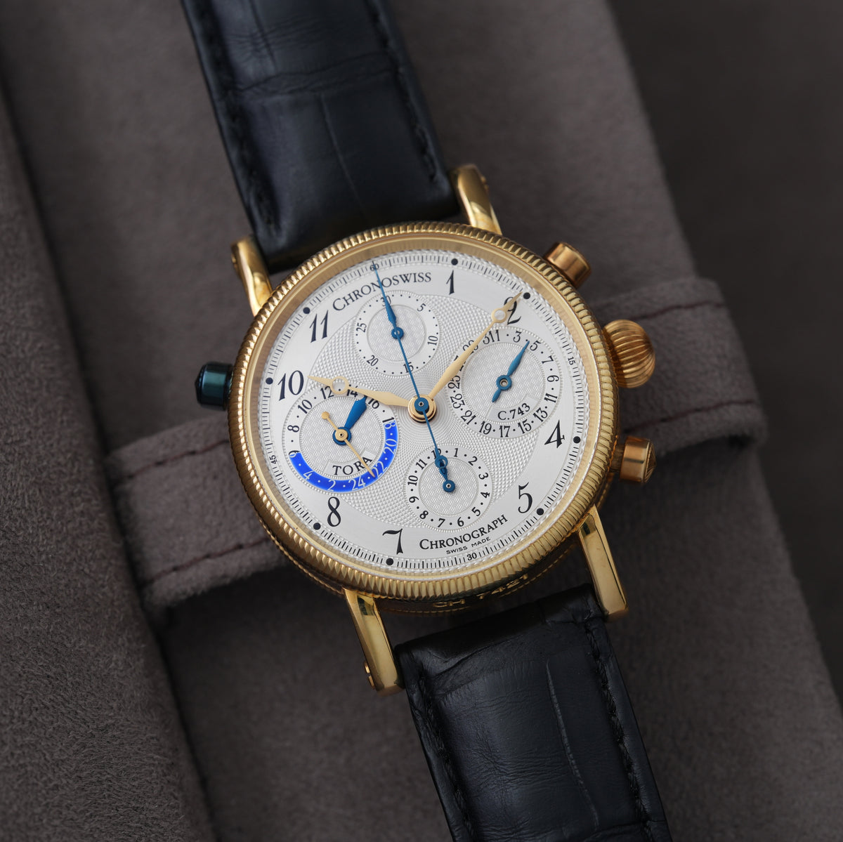 Chronoswiss Tora Chronograph Tora Ref. CH7421 'New Old Stock' 18k