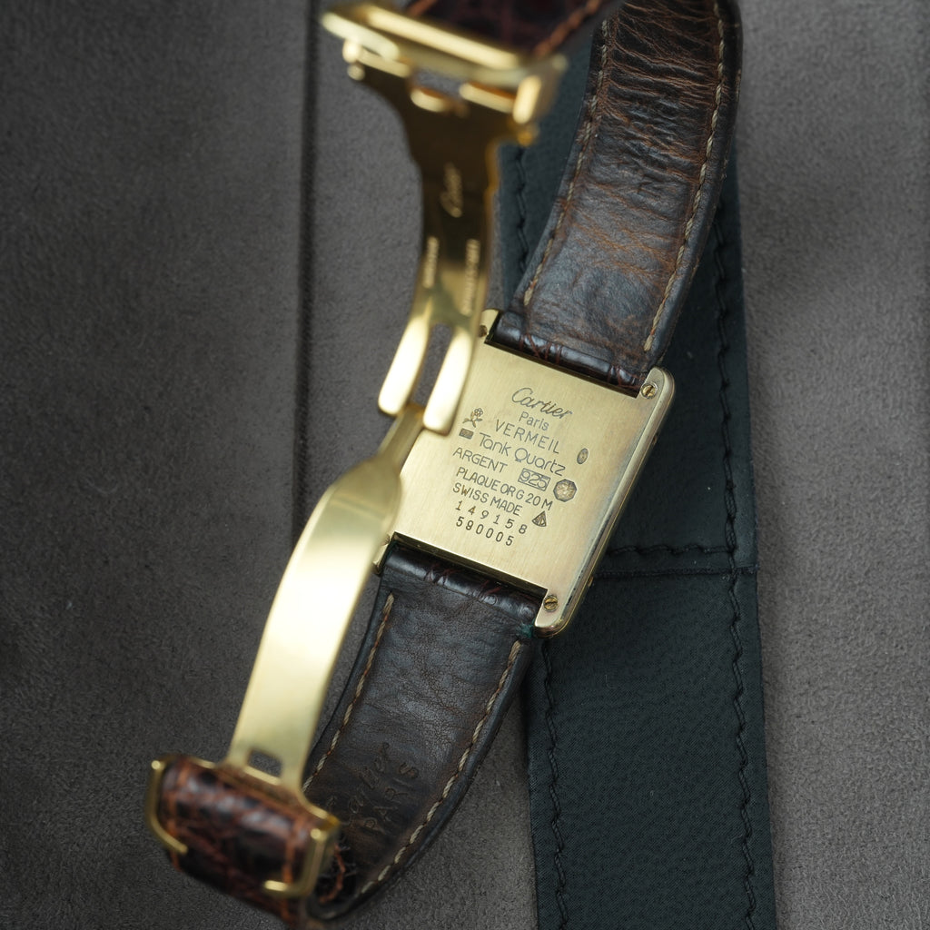Cartier Tank Must Ref. 590005 'Trinity' 'Vermeil'