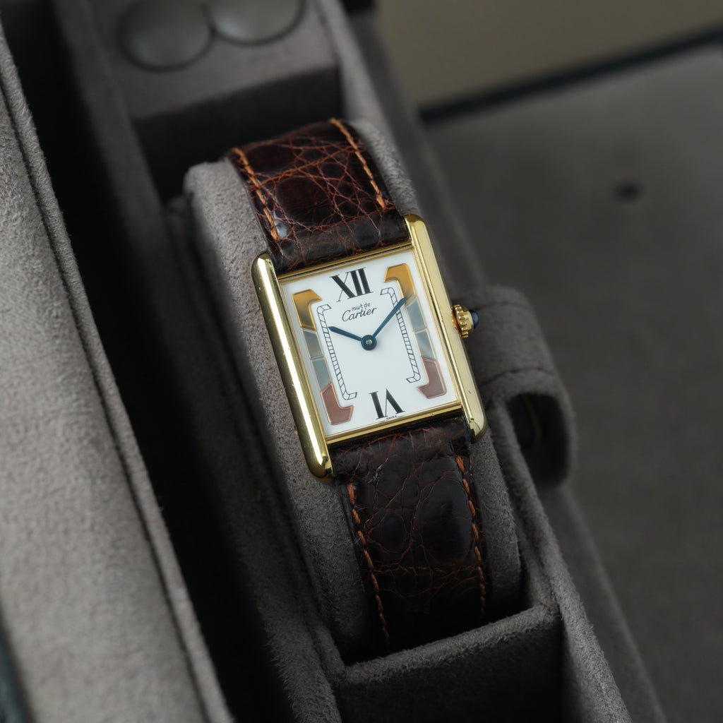 Cartier Tank Must Ref. 590005 'Trinity' 'Vermeil'