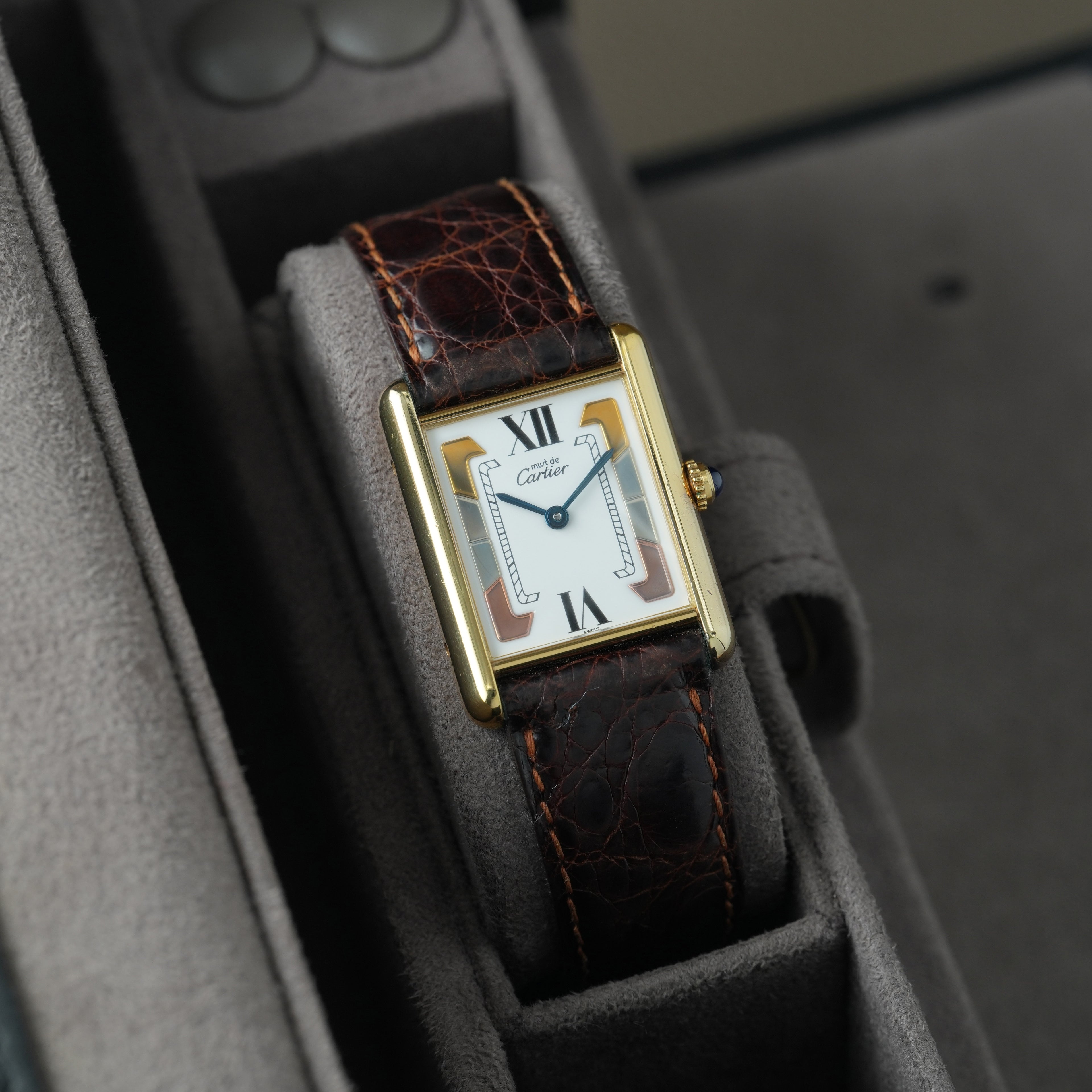 Cartier Tank Must Ref. 590005 'Trinity' 'Vermeil'